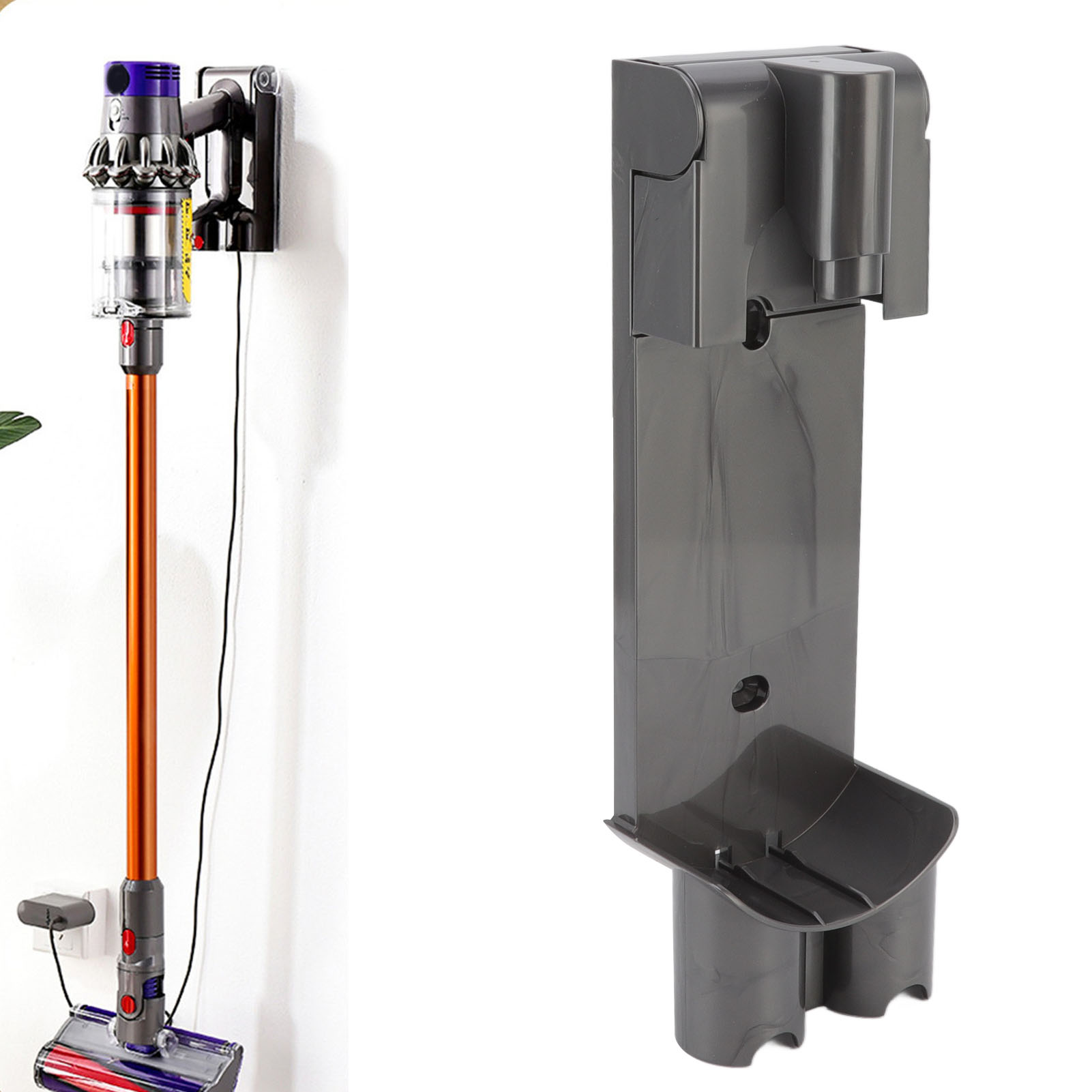 Wandmontierte Ladestation Und Ablagefläche Für Dyson V7/v8 Staubsauger