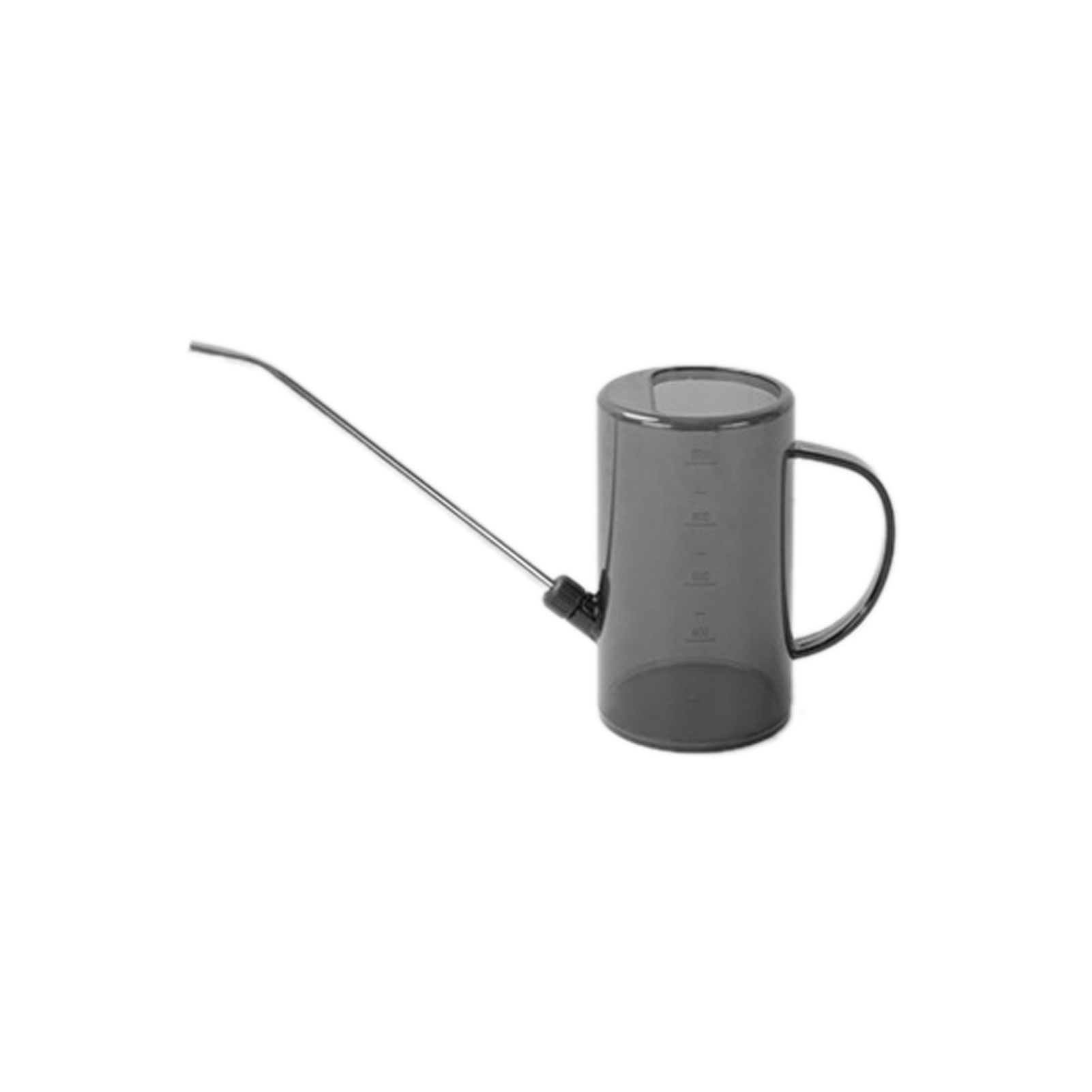 Neue Gießkanne, Gartenspritze Mit Spitzem Ausguss Und Langer Düse, 1 L, Sternengrau.