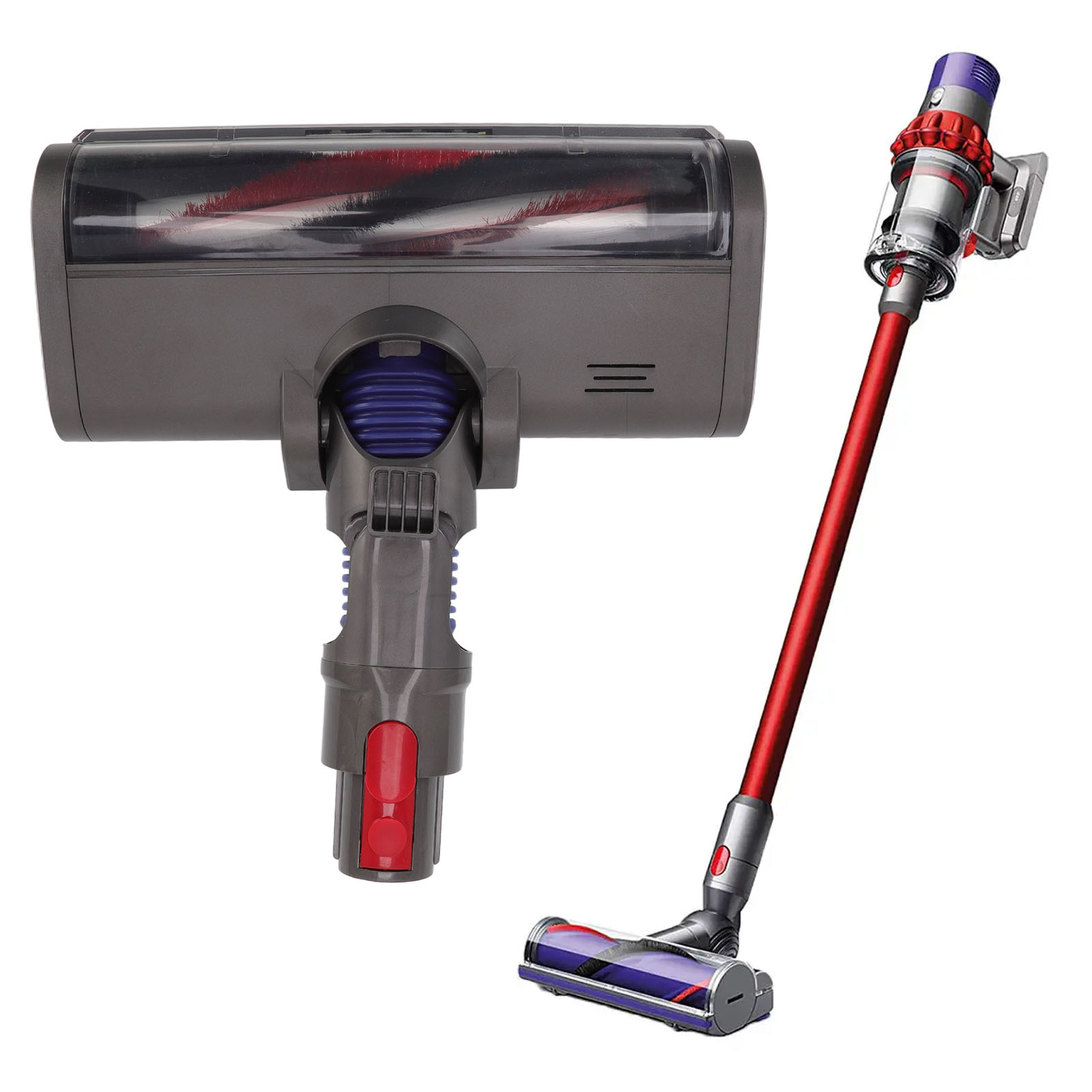 Kompatibel Mit Der Motorisierten Bodenbürste Und Der Rotierenden Teppichbürste Der Dyson Staubsauger V8/v10/v11.