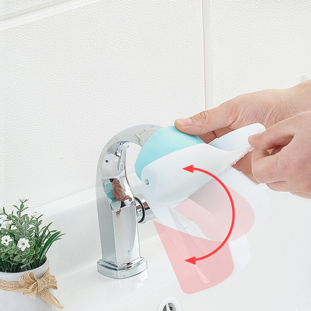 Universelle Verlängerung Für Kinderarmatur Mit Wasserrinne Zum Händewaschen, Universelle Graue Farbe Wie Abgebildet.