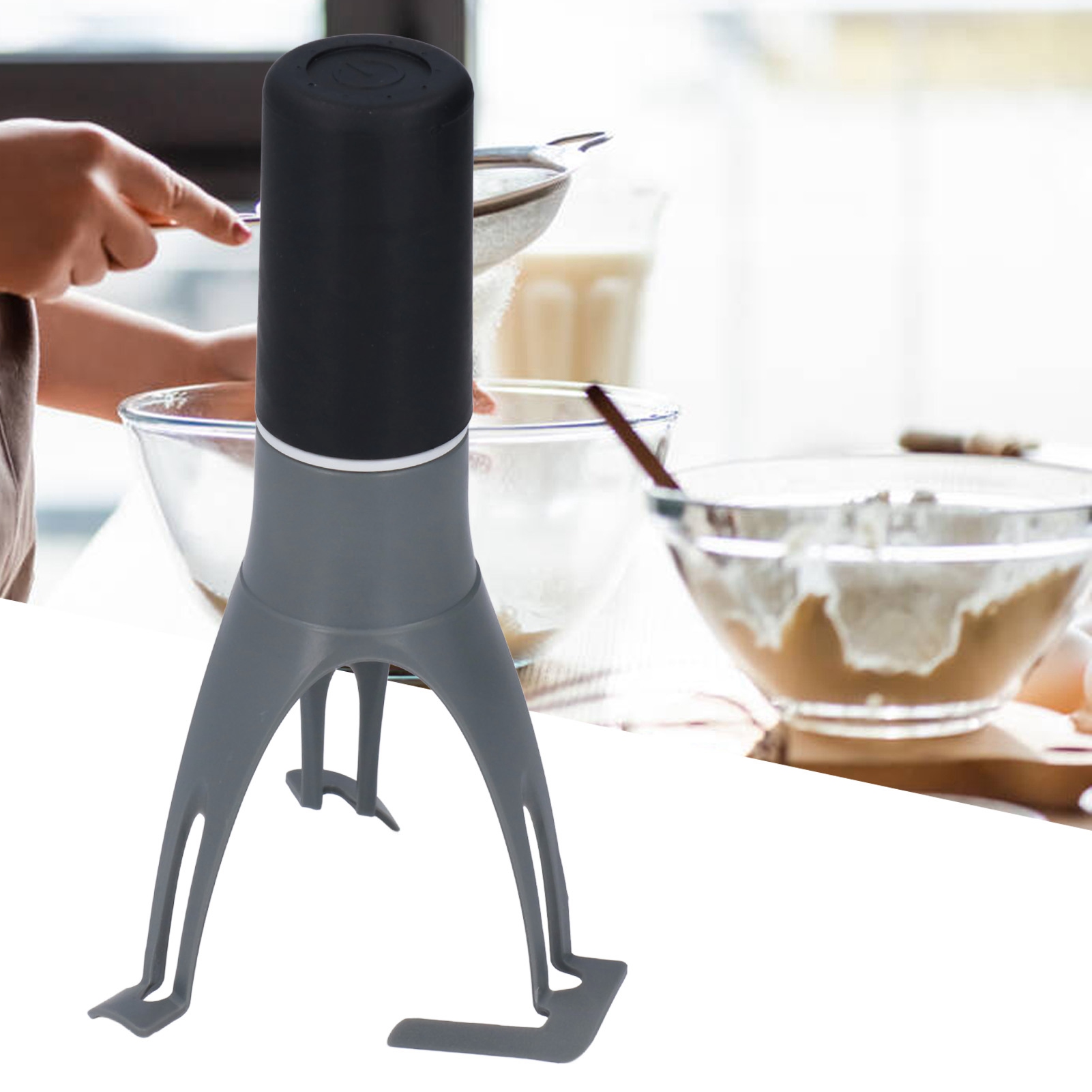 Mini-elektromixer Für Haushalt Und Werkstatt, Automatischer Eierquirl Für Faule, Mehlmischer Zum Backen