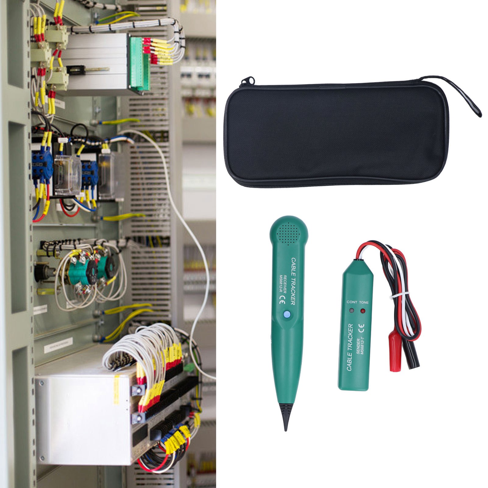 Kabeltester, Netzwerkkabeltester, Kabelortungsgerät, Kabeldetektor, Kabelbruchtester