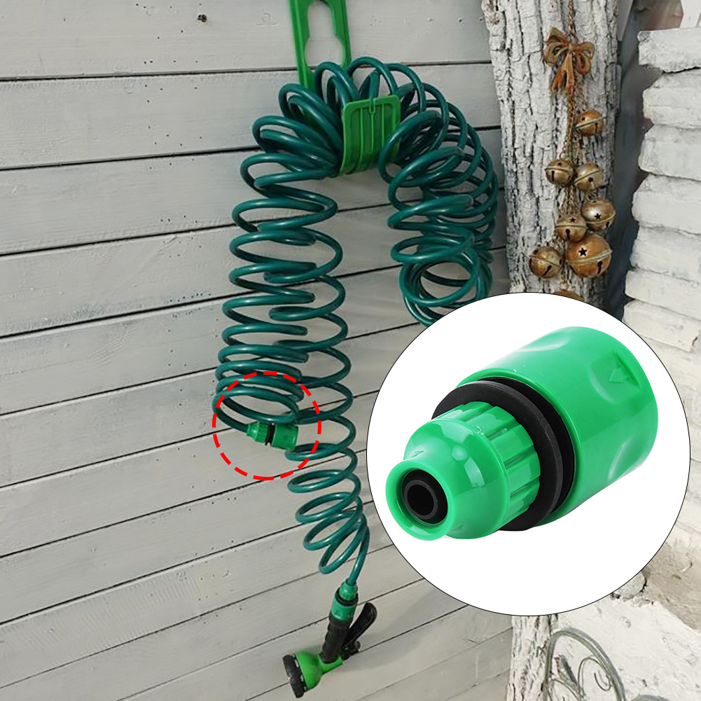 Packung Mit 10 Kunststoff-gartenbewässerungsarmaturen, Schnellkupplung Für 3/8"-gartenschlauch.