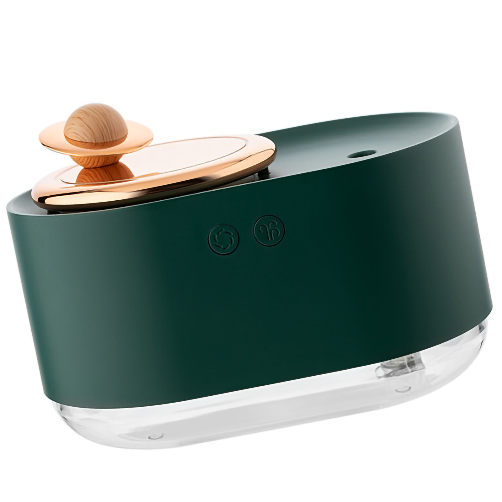 Planet Luftbefeuchter Mit Rotationsfunktion, Usb-wiederaufladbar, Mini-luftbefeuchter Für Zuhause, Nachtlicht, Retro-grün