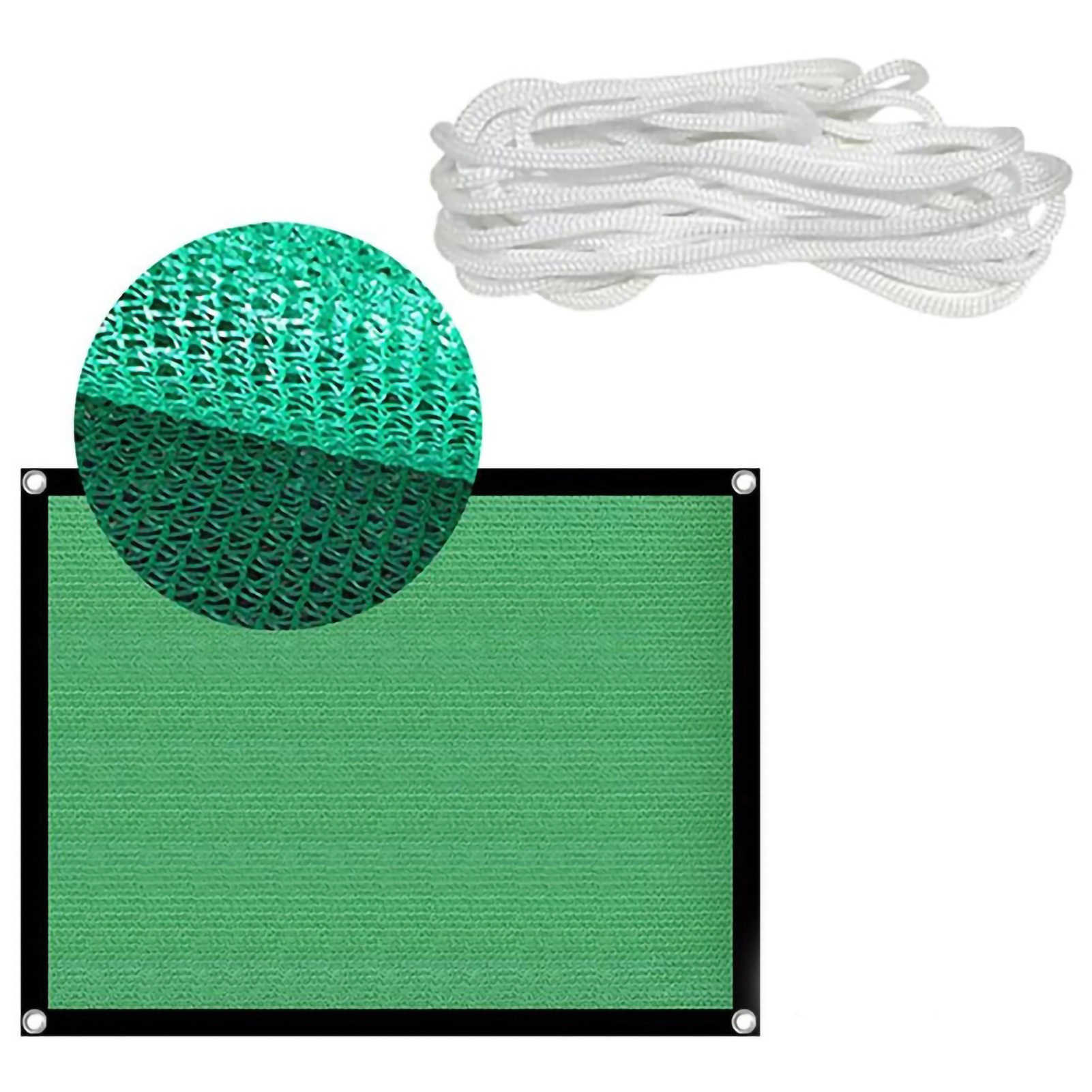 Sonnenschutznetz Für Die Terrasse, Florales Muster, Atmungsaktiv, Grün, 3 X 4 M, Erhältlich Für Grenzüberschreitendes Dropshipping Über Amazon.