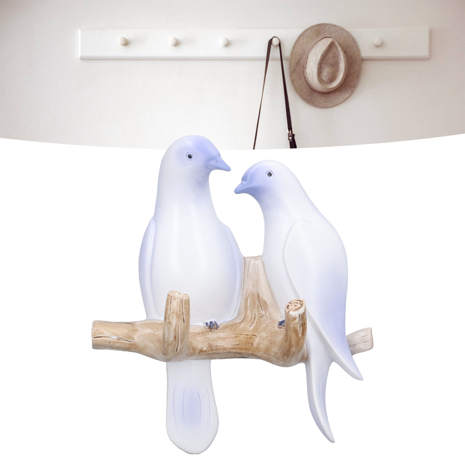 Kreative Wandhaken Für Türen Und Wände, Kein Bohren Erforderlich, Dekorative Haken Aus Kunstharz In Tierform, L-förmige Wandhaken, Hellviolett.