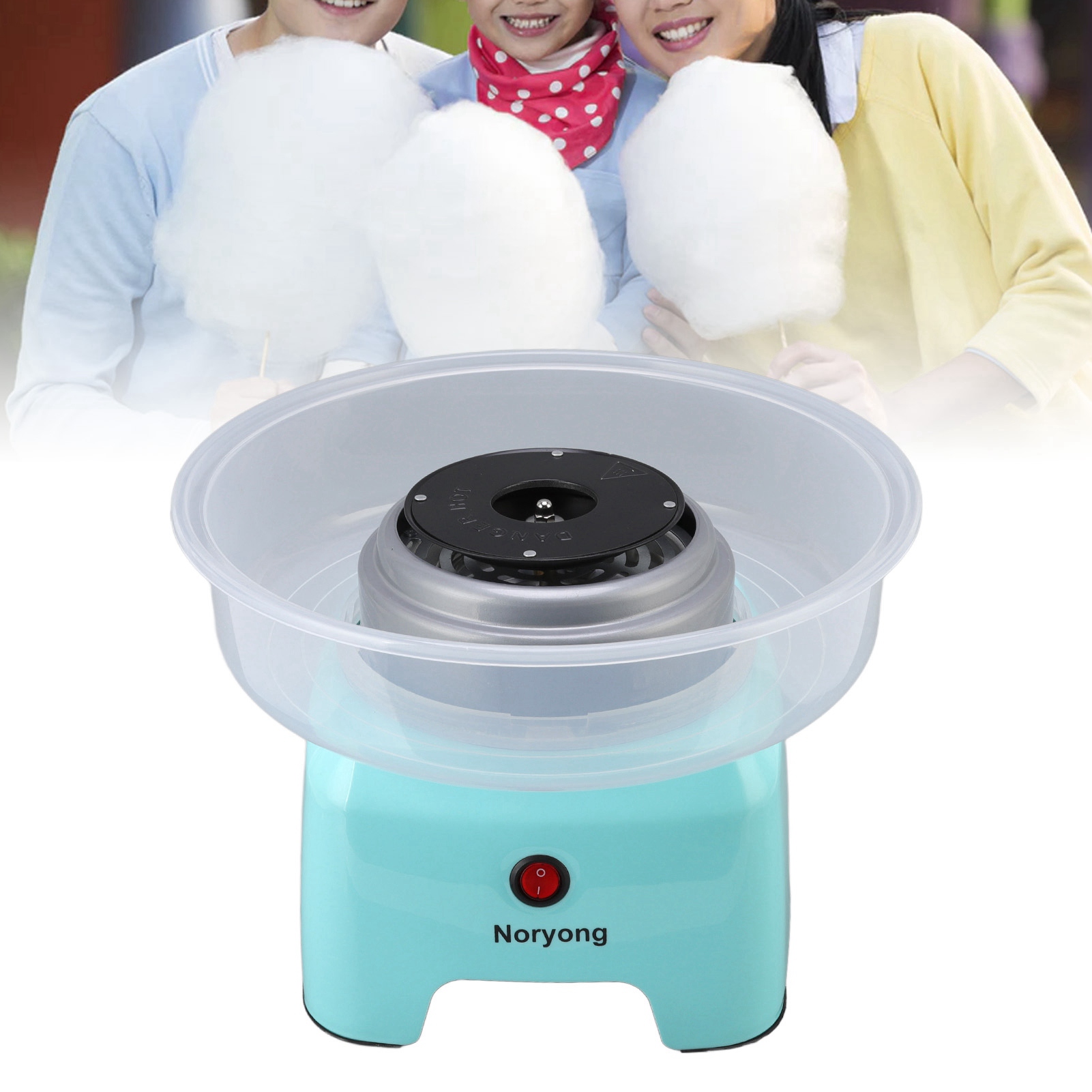 Elektrische Zuckerwattemaschine Mit 450 W, Ideal Für Kinder, Kompatibel Mit Europäischen Standards 220-240 V.