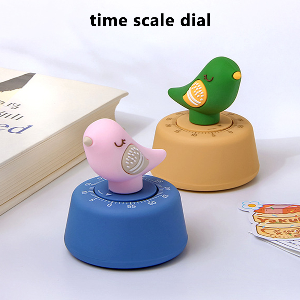 Chirp Bird Mechanischer Küchentimer, Countdown-gerät Mit Blauem Vogel (wie Abgebildet)