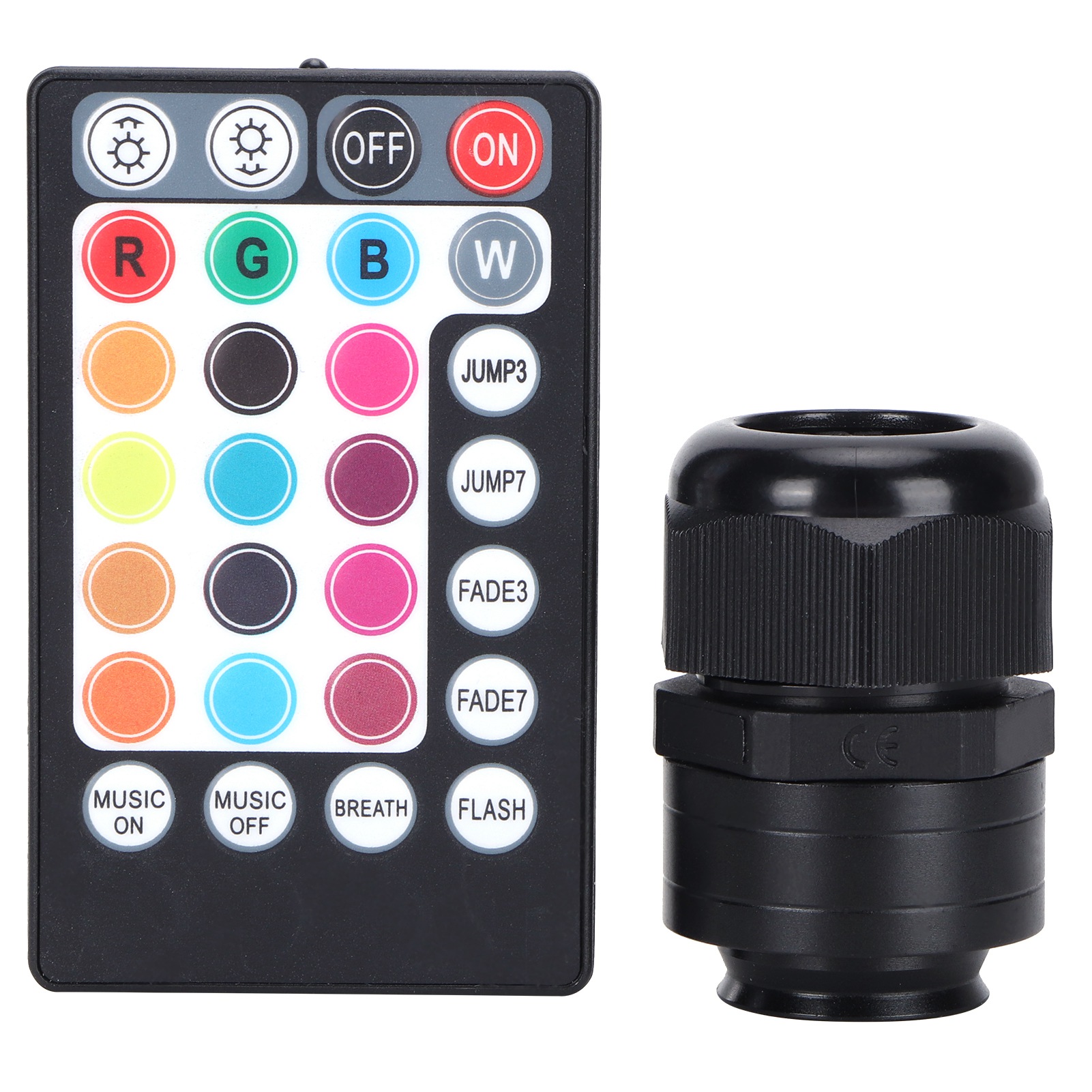 Lichtwellenleiter Mit Fernbedienung, 12-w-rgbw-deckenleuchte Für Bluetooth-anwendung