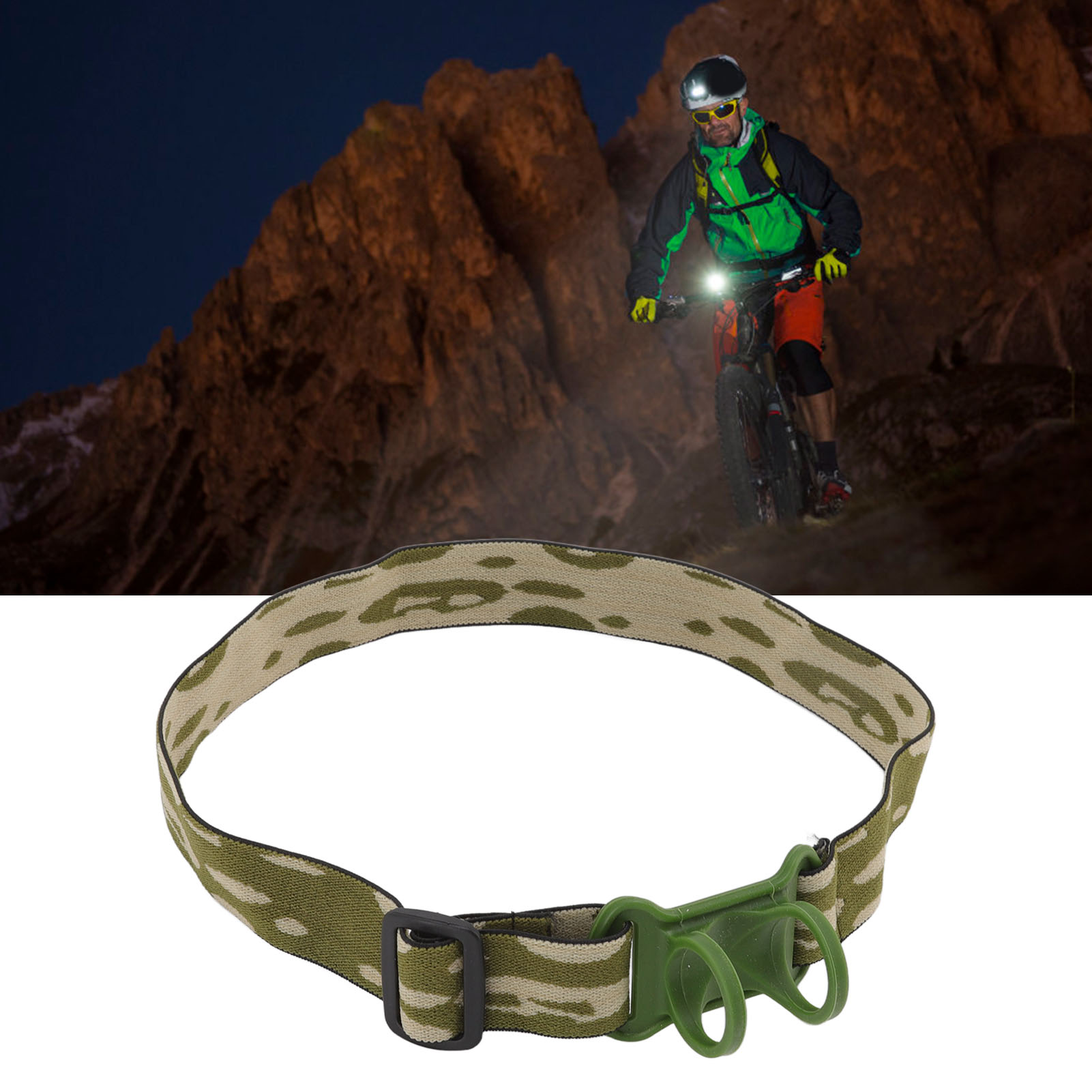 Hochelastischer Led-streifen Für Stirnlampen Im Bergbau, Geeignet Für Outdoor-fahrräder Und Taschenlampen Mit Einem Durchmesser Von 22 Bis 32 Mm.