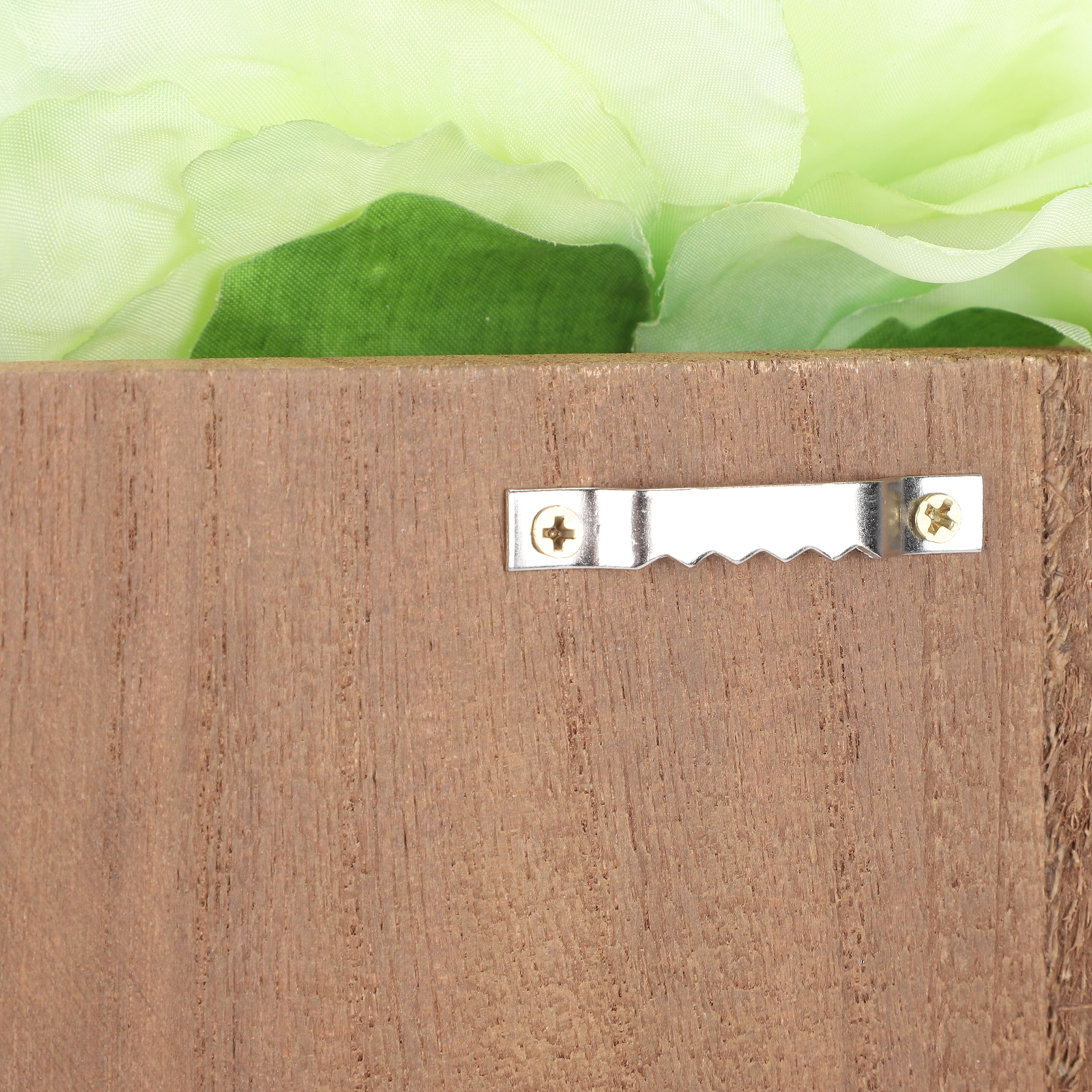 Hängende Künstliche Blumenornamente Mit Holzpaneel, Wanddekorationen Für Wohnzimmer Und Schlafzimmer