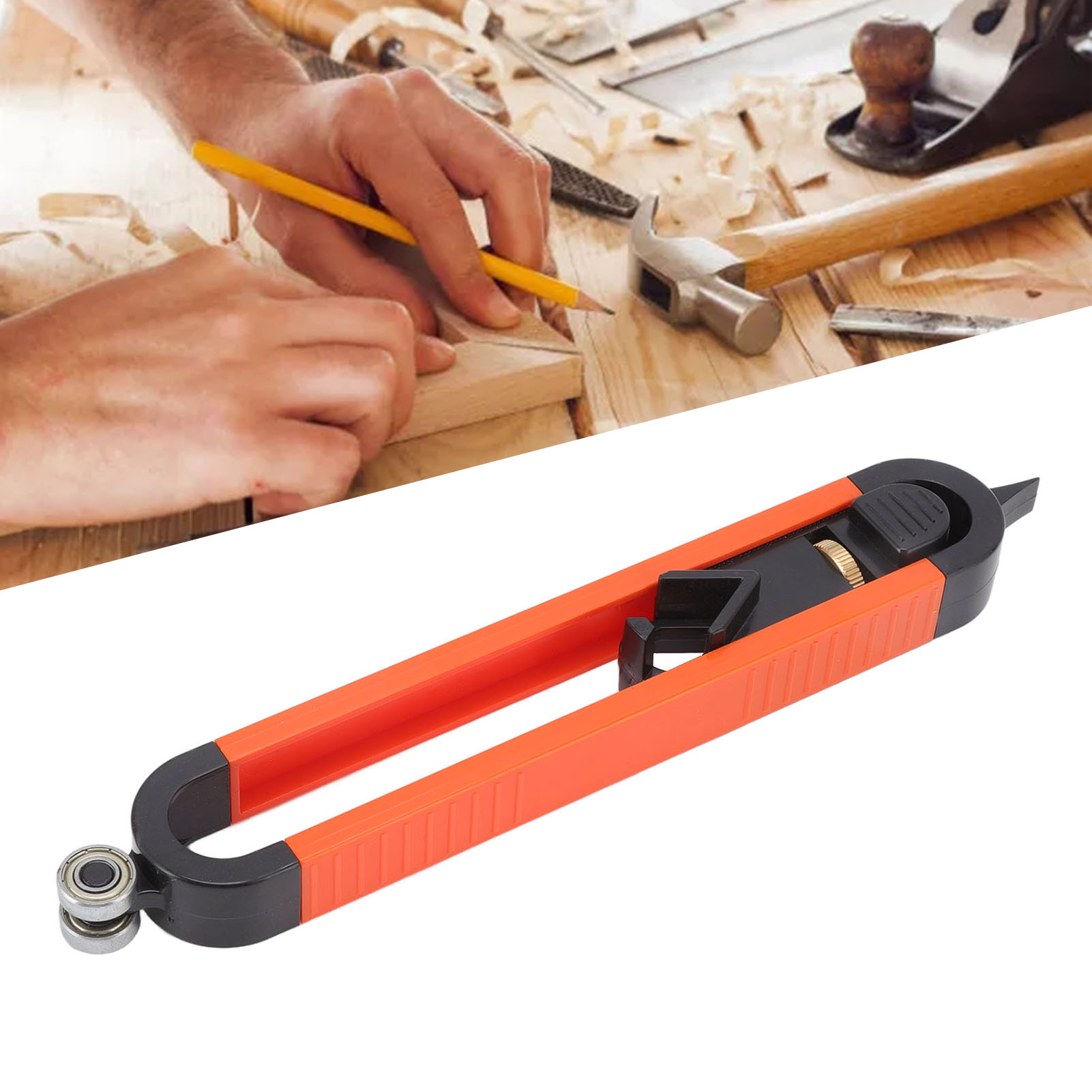 Konturenmesslineal/konturenlehre Mit Verriegelungsmechanismus, Verstellbare Präzisionslehre Für Die Holzbearbeitung/messwerkzeug, Konturenlehre Modell 1