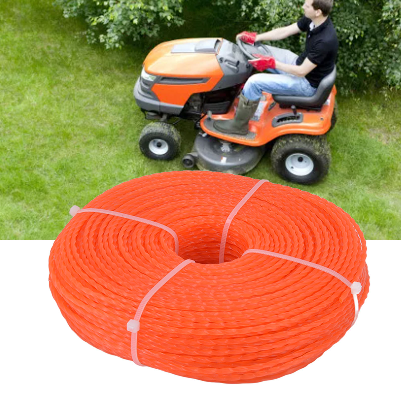 Geeignet Für 2,7 Mm Und 100 M Spindeln Für Hochleistungsrasenmäher Von Marken Wie Husqvarna, Ryobi, Echo, Stihl Und Anderen.