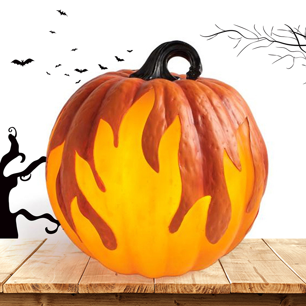 Batteriebetriebene Halloween-kürbislaterne, Beleuchtete Jack O'Lantern, Partygeschenk Für Die Halloween-dekoration