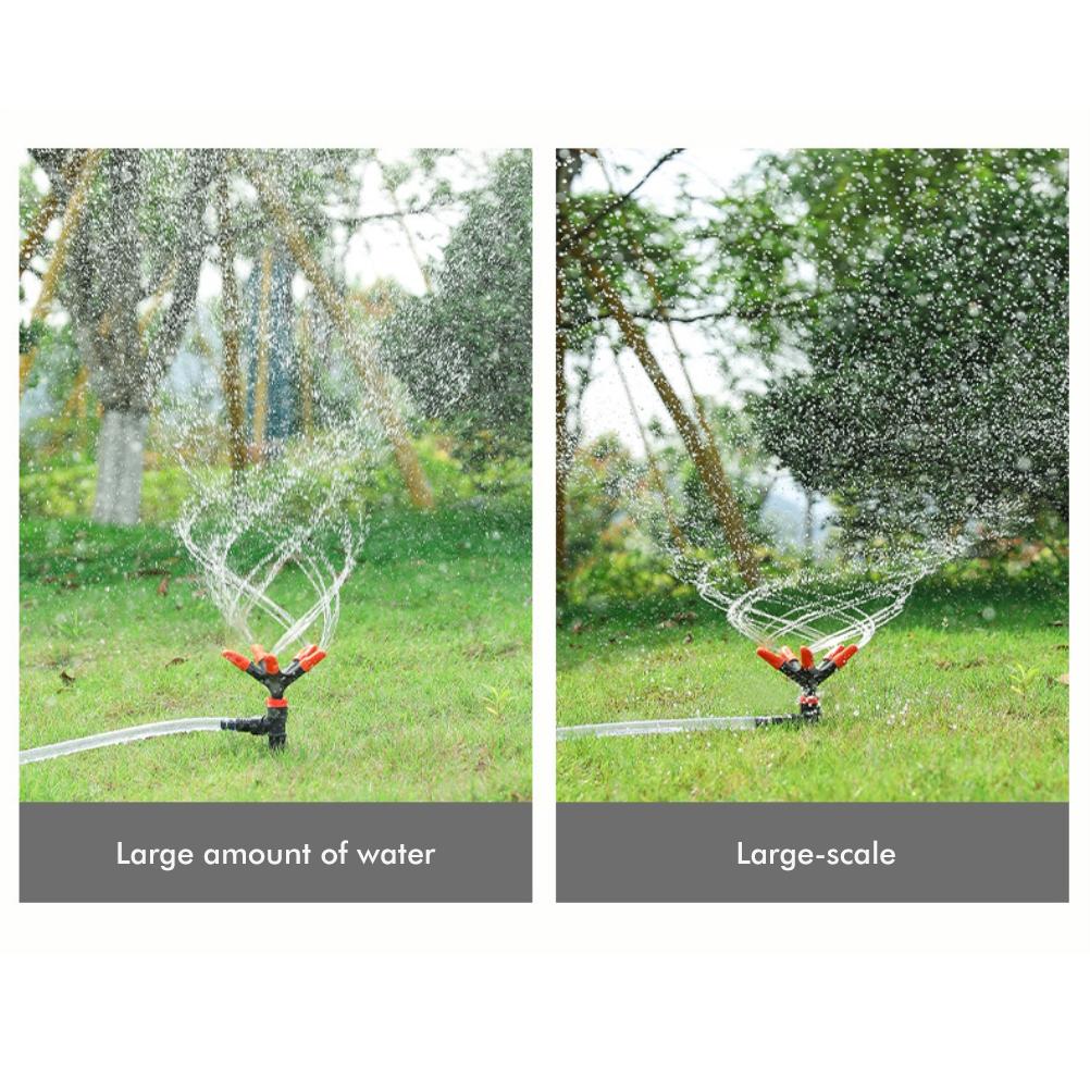 360° Drehbarer Gartensprenger, Rasensprengerdüse, Kinder-bewässerungsspielzeug, Orange, 26,5 X 14 Cm