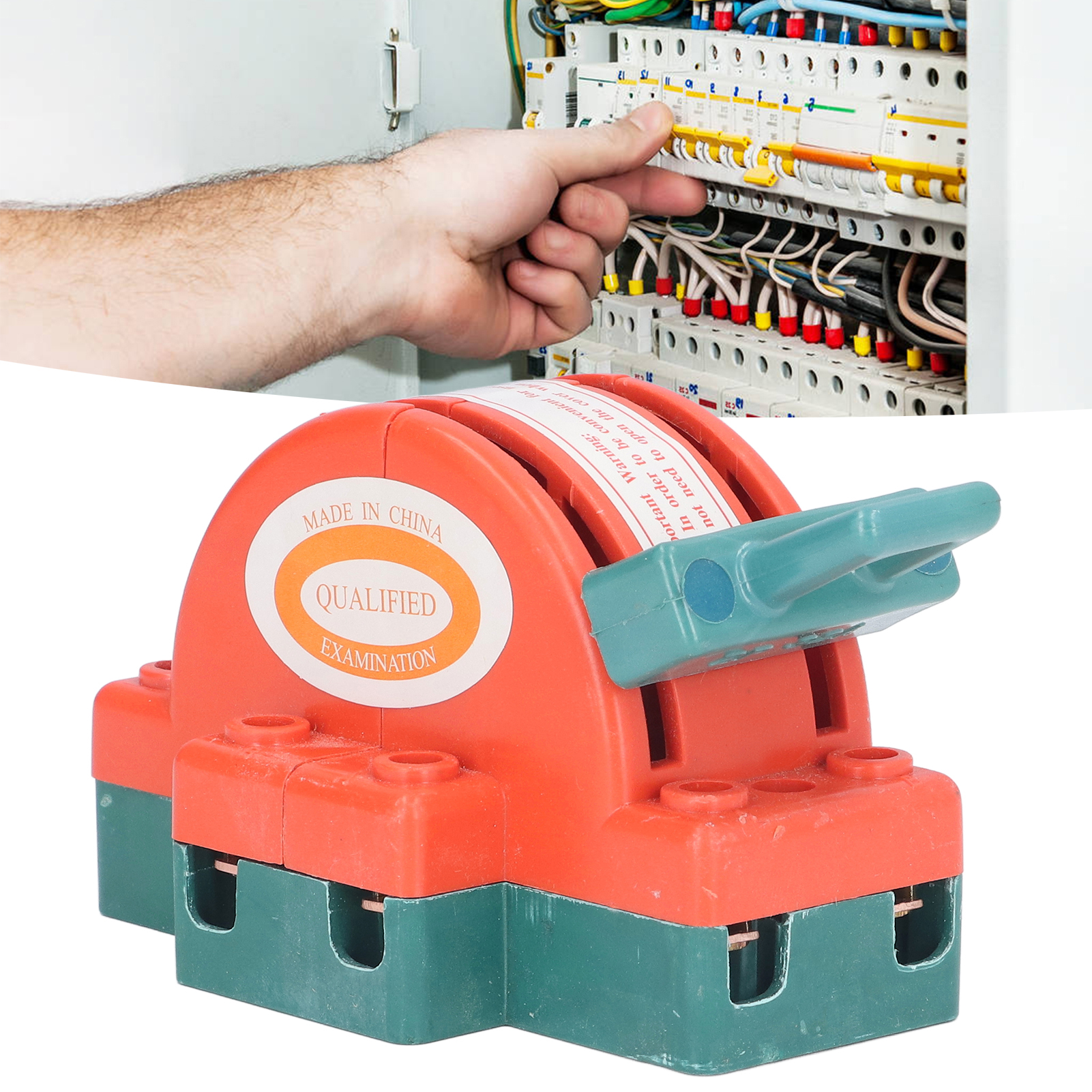 Hk11/2p32a Zwei-positionen-messerschalter, 220 V Ac, Komplett Aus Kupfer, Bidirektional Mit Trenn- Und Umschaltfunktion.