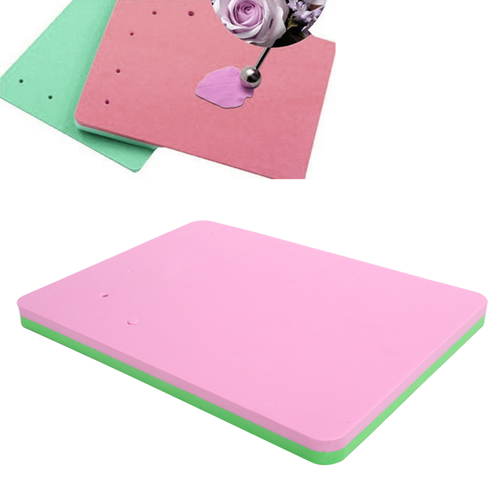 Rechteckige Trockenmatte Mit 5 Löchern Für Fondantblumen Und Andere Fondantkreationen