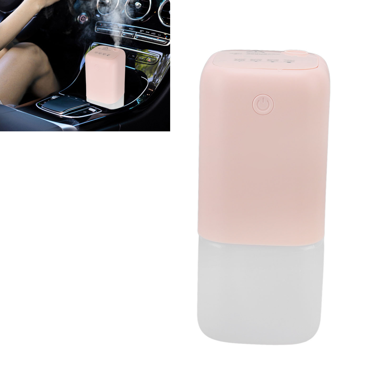 Zerstäubender Duftdiffusor, Wiederaufladbarer Aromatherapie-diffusor, Wand-aroma-diffusor, Automatischer Duftdiffusor, Rosa.