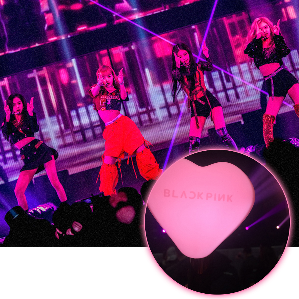 Blackpink K-pop Led-leuchtstab, Hip-hop-konzertlicht, Fluoreszierender Leuchtstab Für Fans