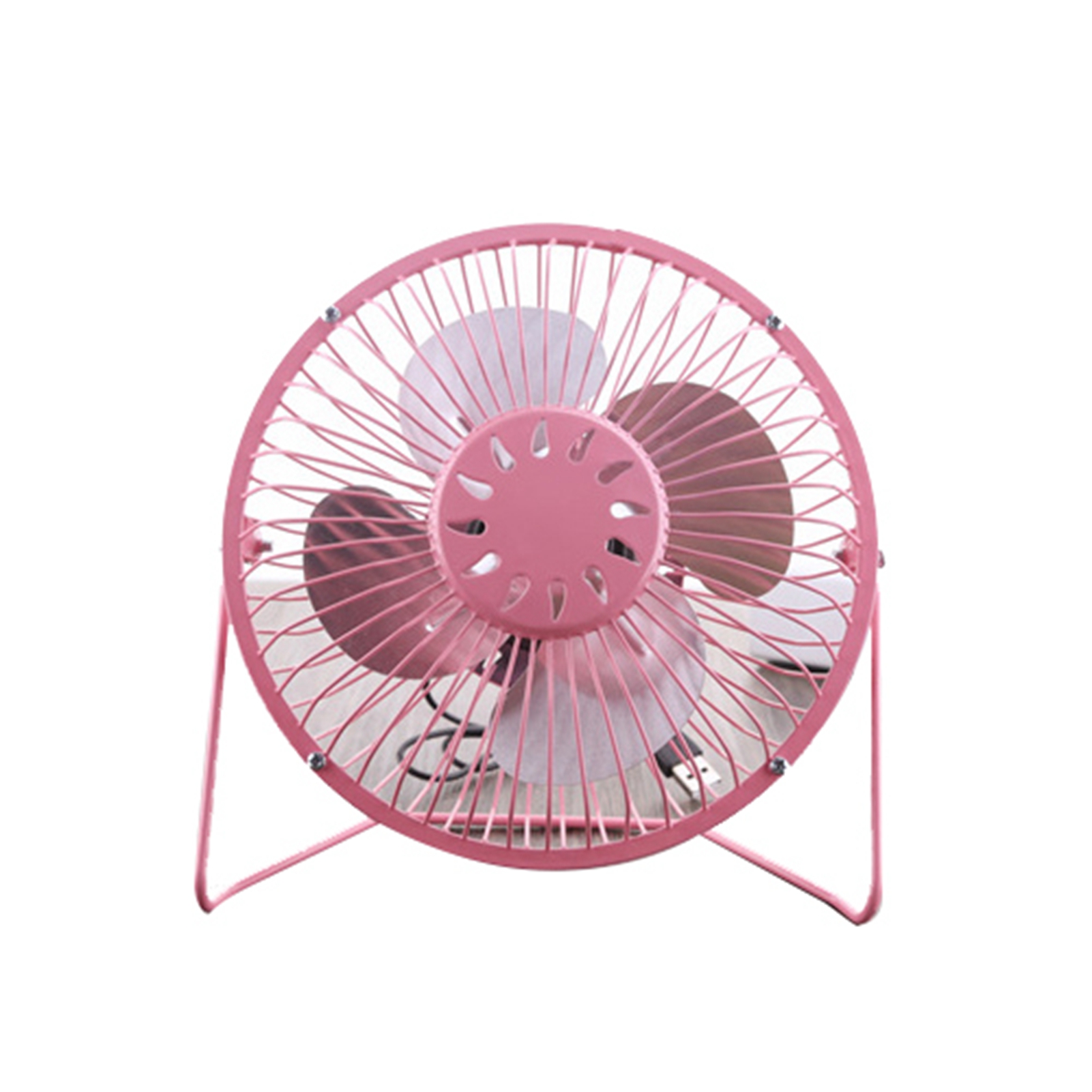 Tyu Mini-tischventilator, Leiser Elektrischer Tischventilator, Rosa Für Studentenwohnheime.