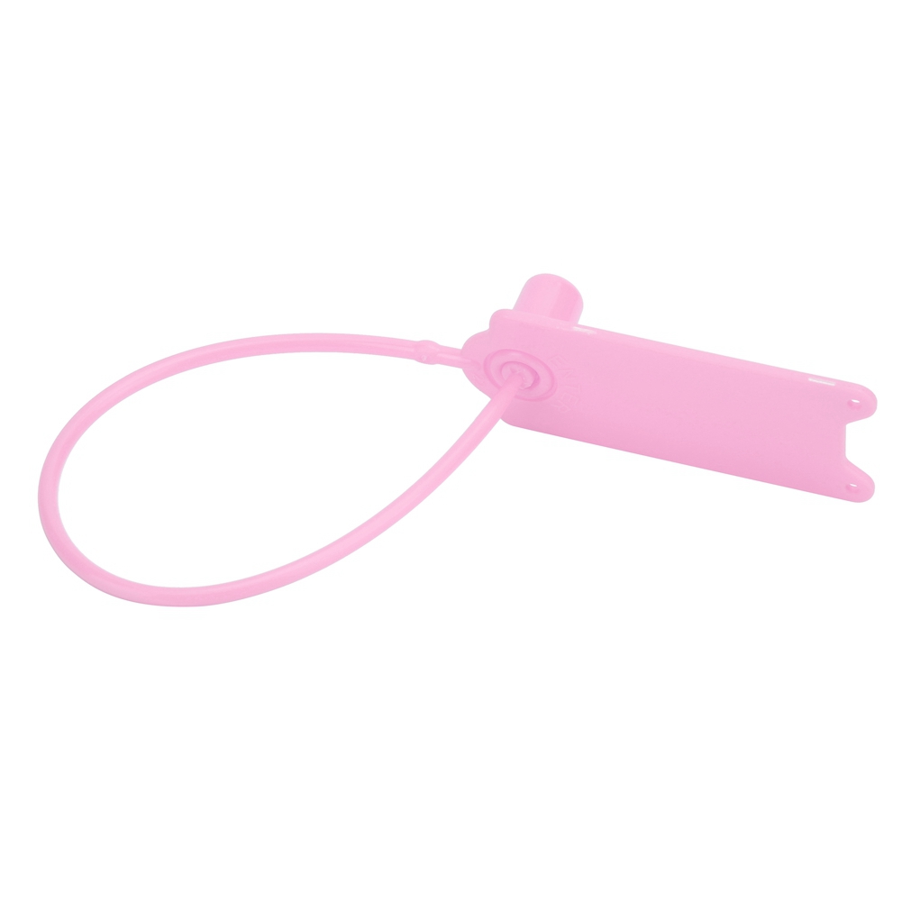100 Einweg-kabelbinder, 195 Mm Lang, Selbstverriegelnd, Für Kabel, Diebstahlsicherung Für Kleidung, Koffer, Schuhe, Taschen (rosa)
