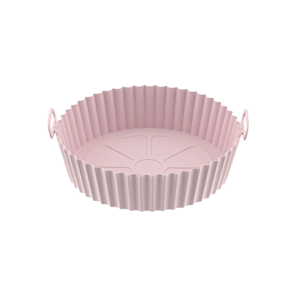 Silikon-kochplatte Für Heißluftfritteusen, Hitzebeständig, Dickwandig, Rosa