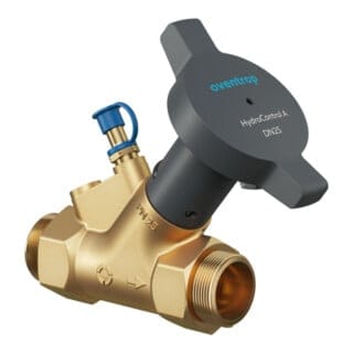 Oventrop - Hydrocontrol A Strangabsperrventil Pn 16 Dn 20 G 1" Außengewinde Hydroport, Entzinkungsbeständig
