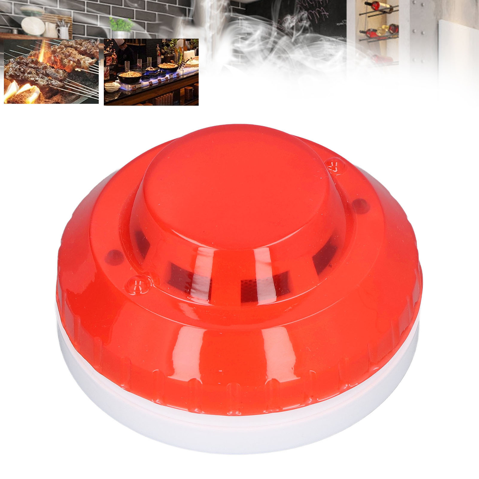 Dc12-24v Rauchmelder Mit Roter Led-warnleuchte (tt-s01 Rauchmelder)