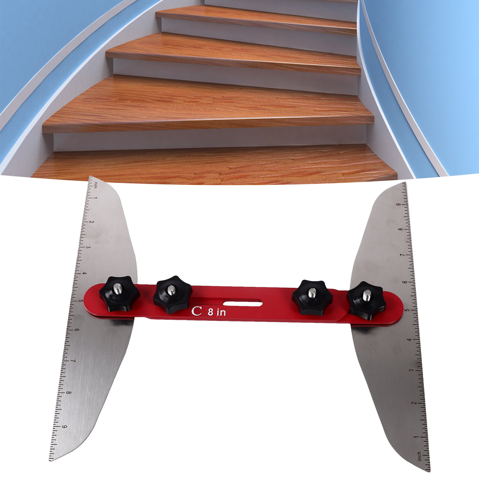Treppenstufenlehre (messwerkzeug Für Treppen Im Haushalt, Werkzeug Für Treppenrenovierungen)