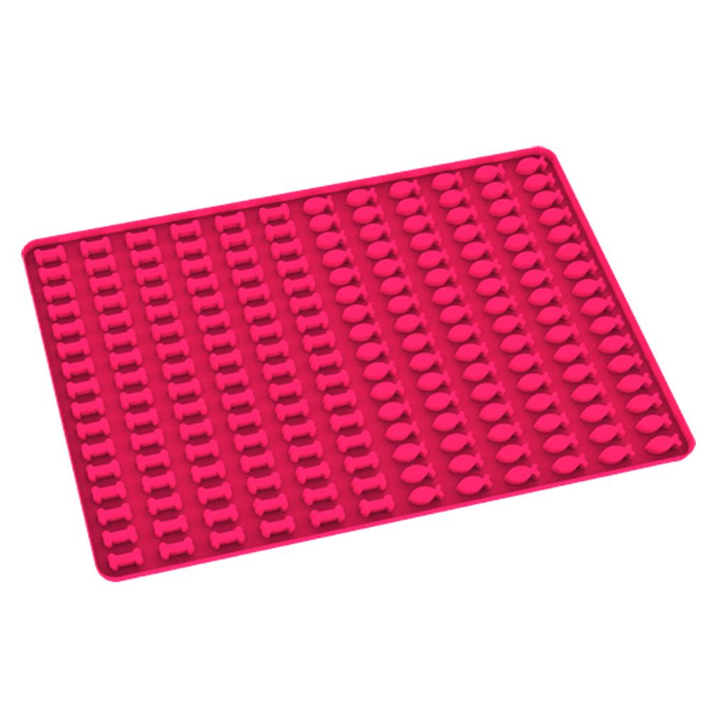 Silikon-backmatte Für Hundekekse Und Leckerlis, Schokoladenform, Hitzebeständig Und Antihaftbeschichtet