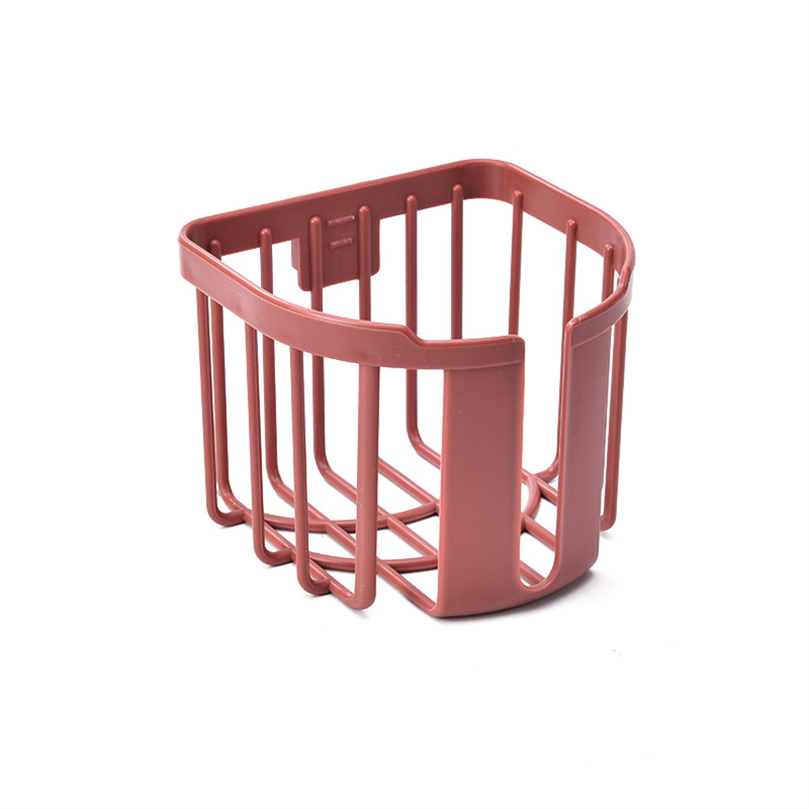 Wandmontierter Toilettenpapierhalter, Rot