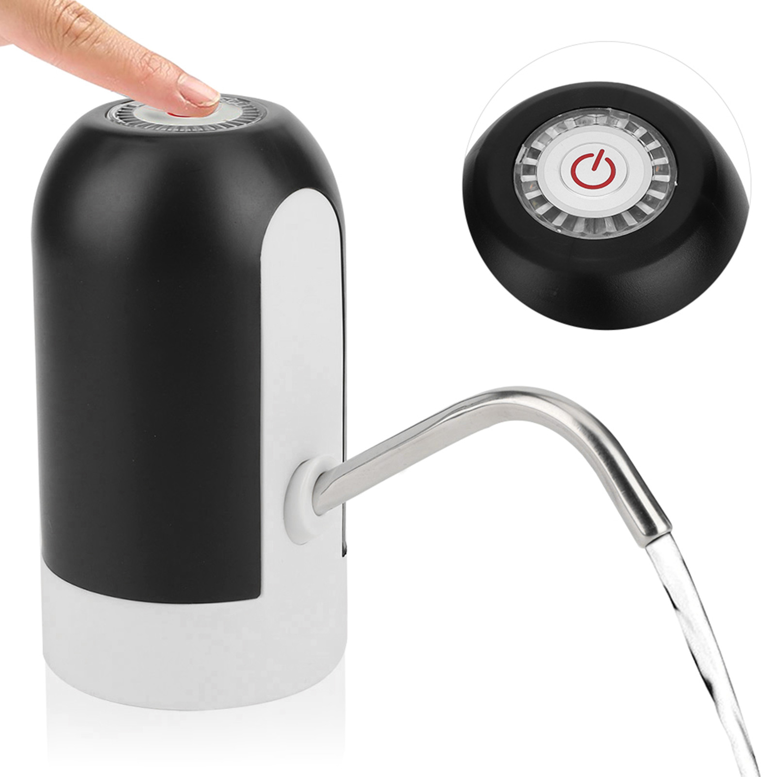 Universeller, Per Usb Aufladbarer Wasserspender Mit Elektrischer Wasserpumpe Für Zuhause Und Camping