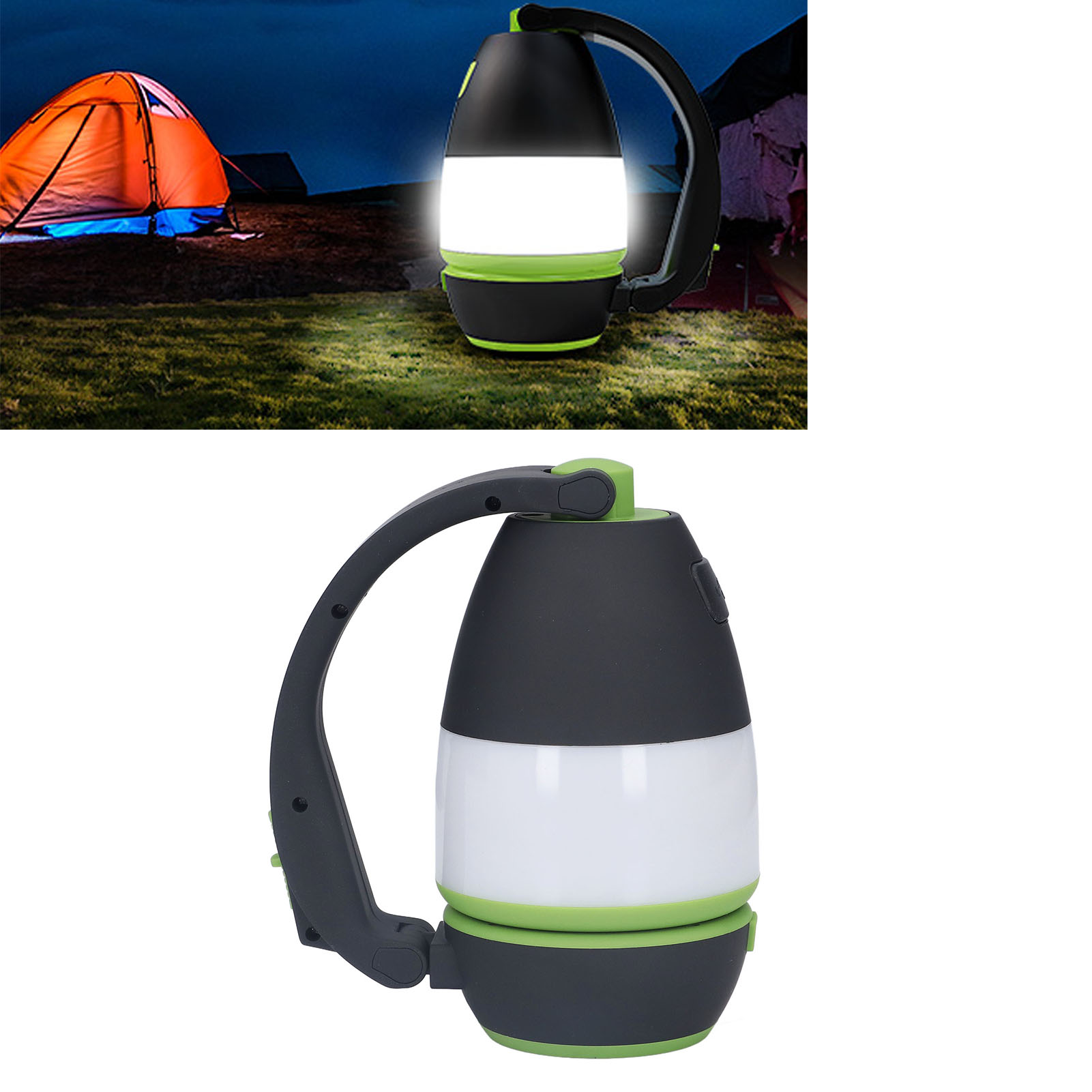 Led-campingzeltlampe, Usb-wiederaufladbare Außenlampe, Notbeleuchtung.