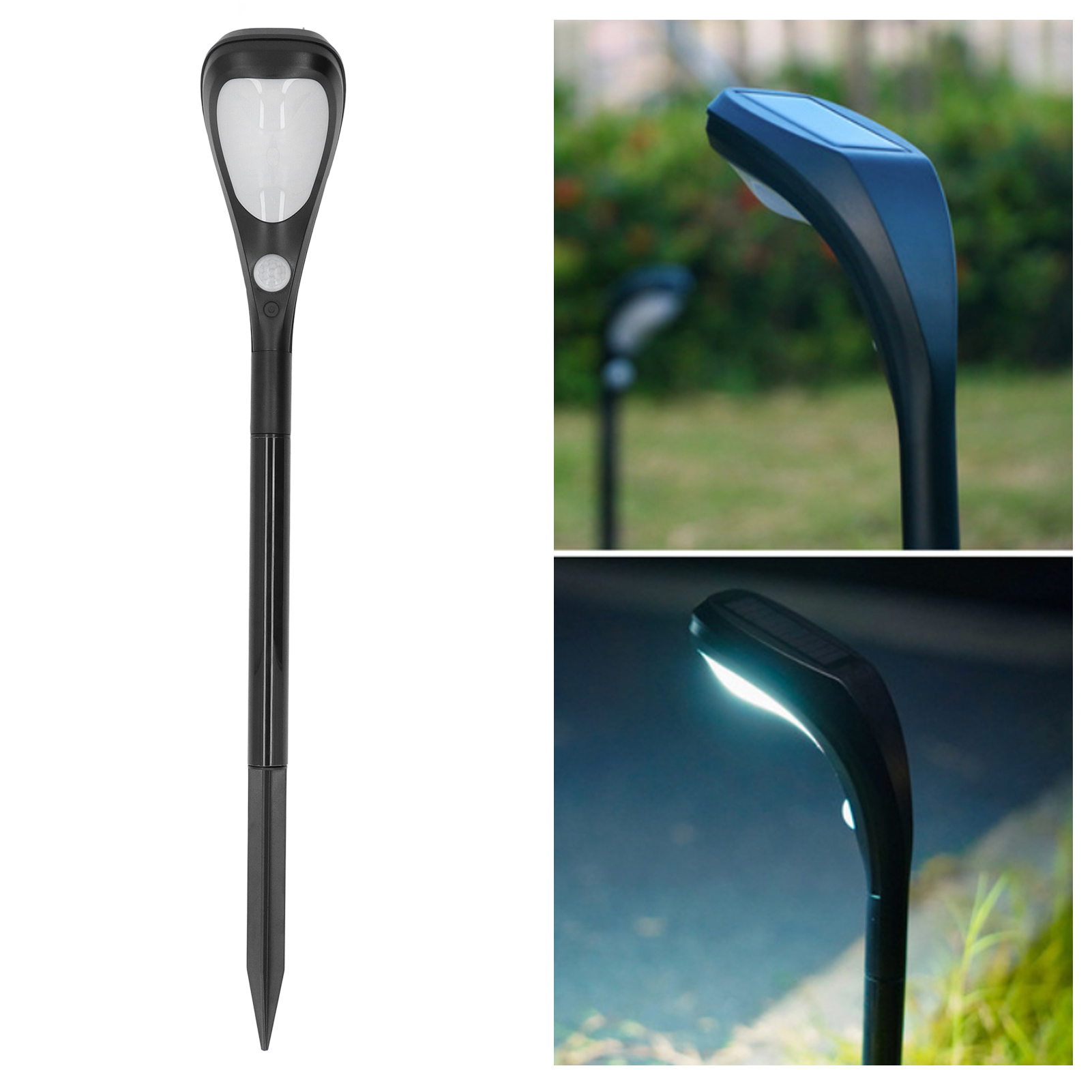 15-led-solar-gartenleuchte Mit Bewegungsmelder, Ipx5 Wasserdicht, Ideal Zur Beleuchtung Von Rasen, Einfahrt Oder Hof.