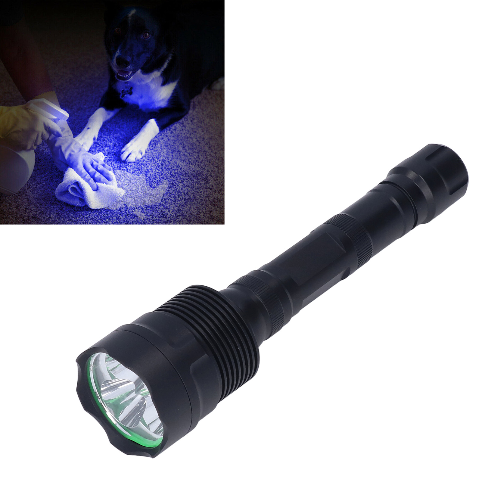 Uv-taschenlampe Mit 3 Leds, Uv-taschenlampe Mit 395 Nm Wellenlänge, Anti-skorpion-taschenlampe, Fluoreszenz-detektor Für Haustierurin, Lampe Zur Erkennung Von Banknotenbojen.