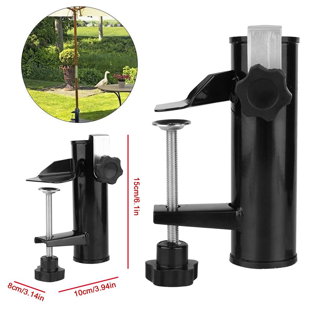 Stahl-sonnenschirmständer Für Balkone, Mit Stange.