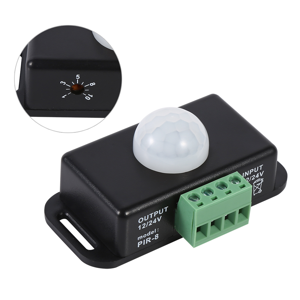 12v/24v Dc Pir-infrarot-bewegungsmelder Für Led-streifen.