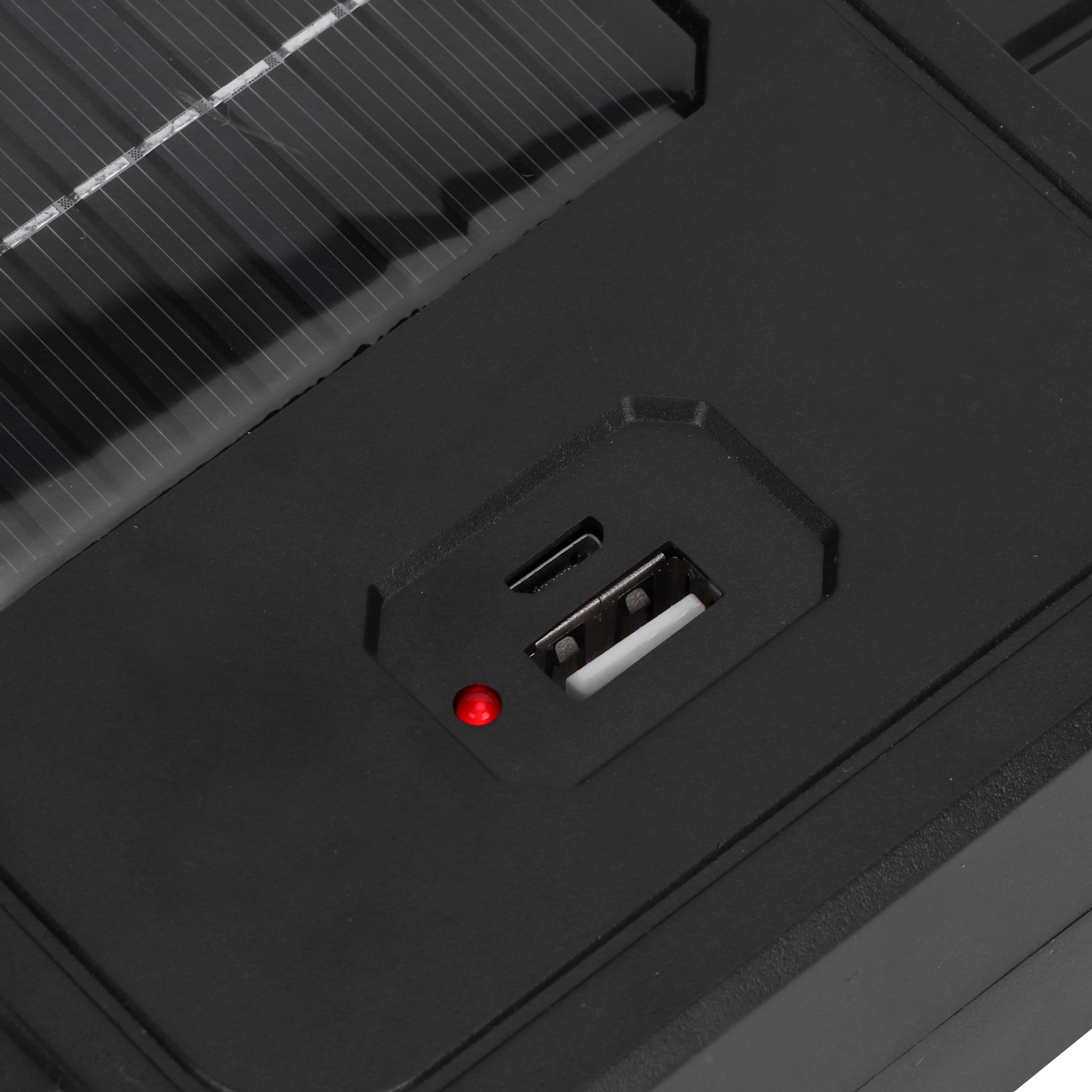 Tragbare, Solarbetriebene Taschenlampe, Wiederaufladbar Über Usb, Für Reparatur- Und Inspektionszwecke.