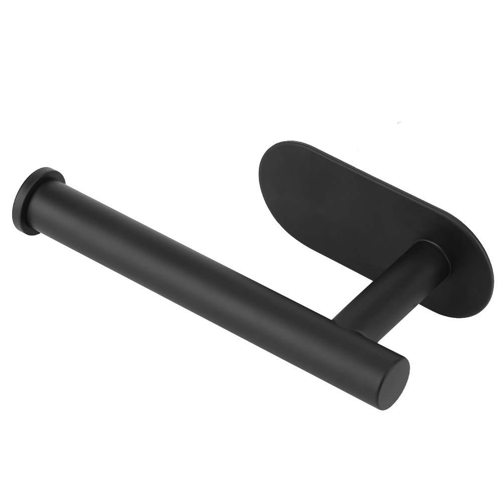 Toilettenpapierhalter Aus Edelstahl, Der Ohne Bohren Auskommt Und Über Einen Integrierten Organizer Verfügt.