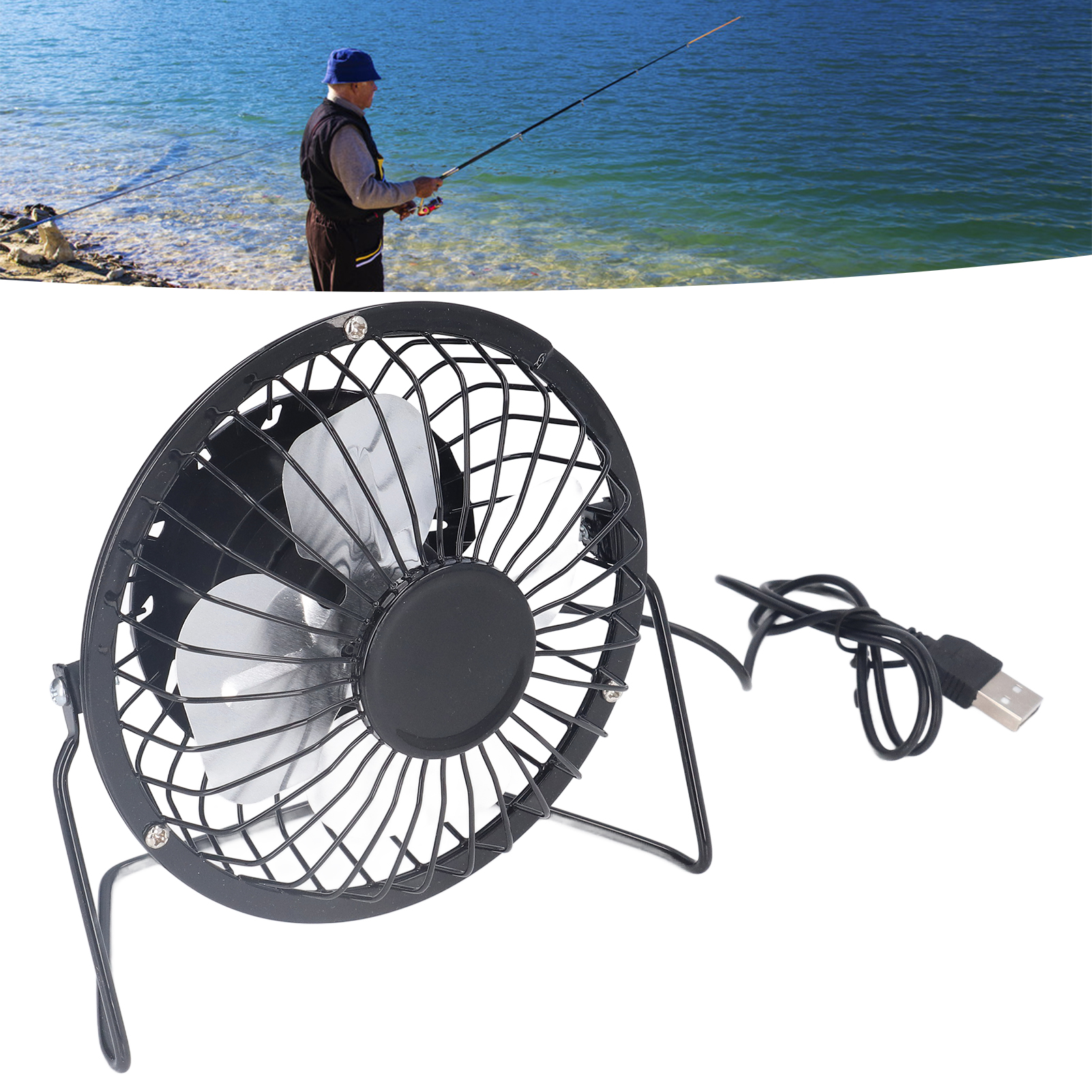 3w 6v Solarventilator - Dieser Solarventilator Kann Auch Mobiltelefone Aufladen Und Als Externe Batterie Dienen.