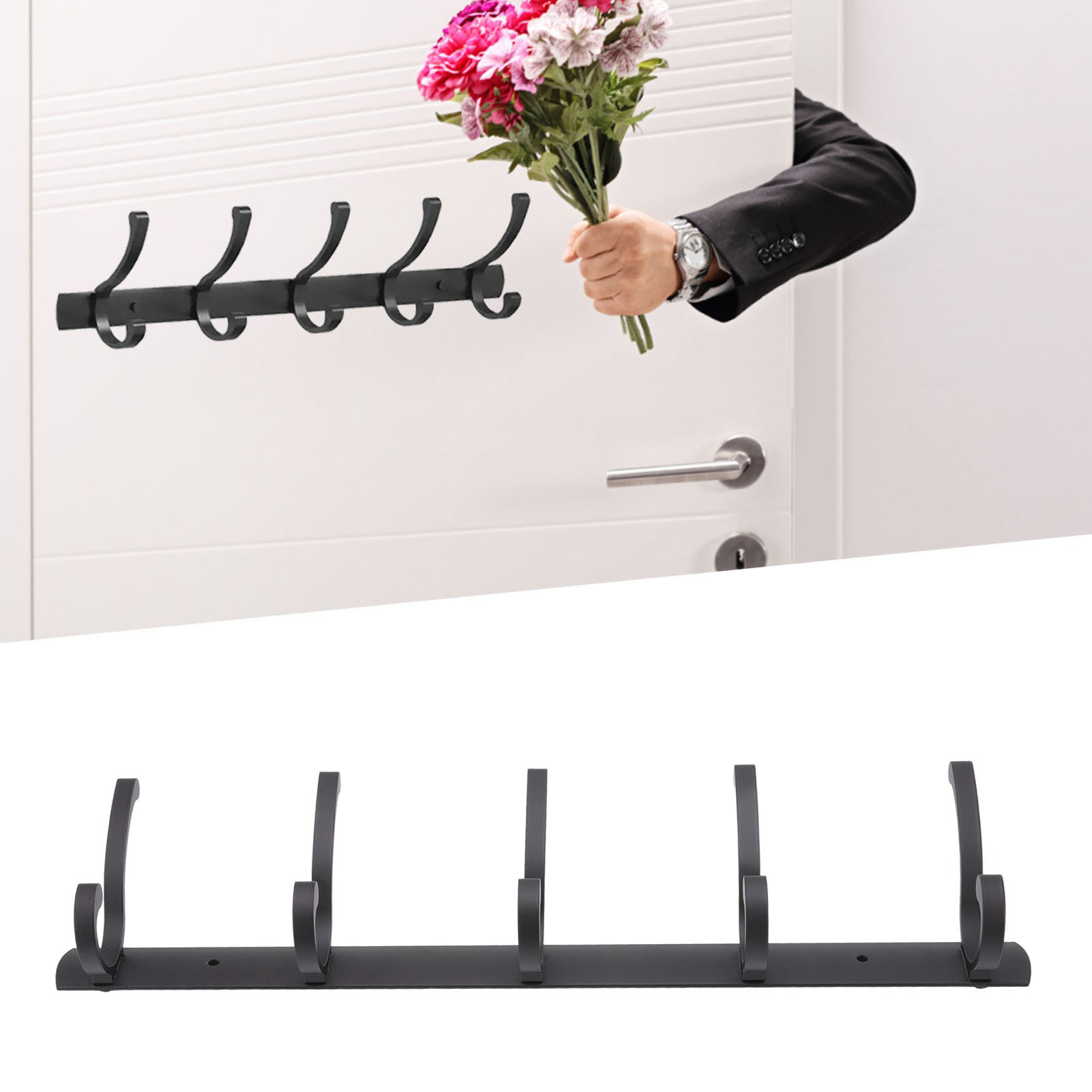 Badezimmerhaken, 5 Dicke Haken