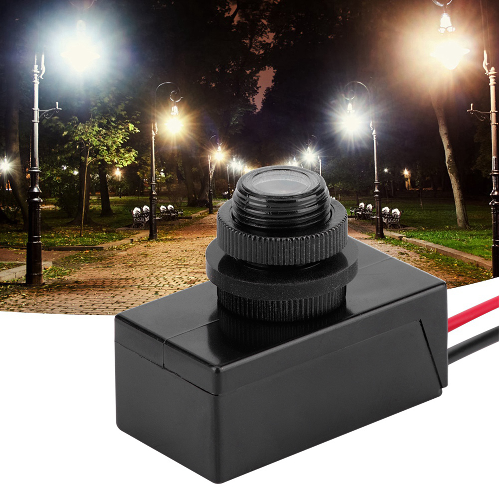 10v-50v Dc Straßenbeleuchtungs-steuerungssensor Mit Fotozelle, Mini-led, Automatischem Steuerschalter