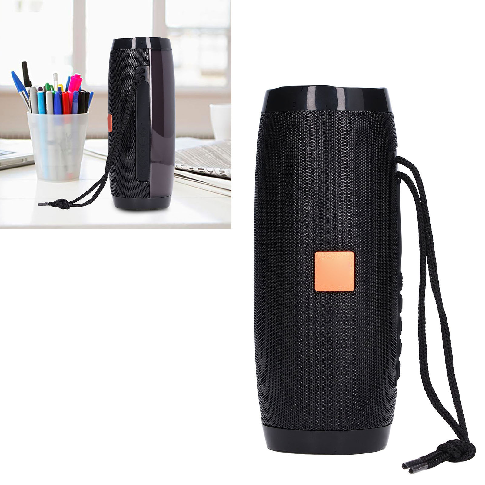 Led-bluetooth-lautsprecher, Kabelloser Bluetooth-lautsprecher Mit Bunter Karte, Radio, Tragbarer Bluetooth-lautsprecher, Originelles Geburtstagsgeschenk