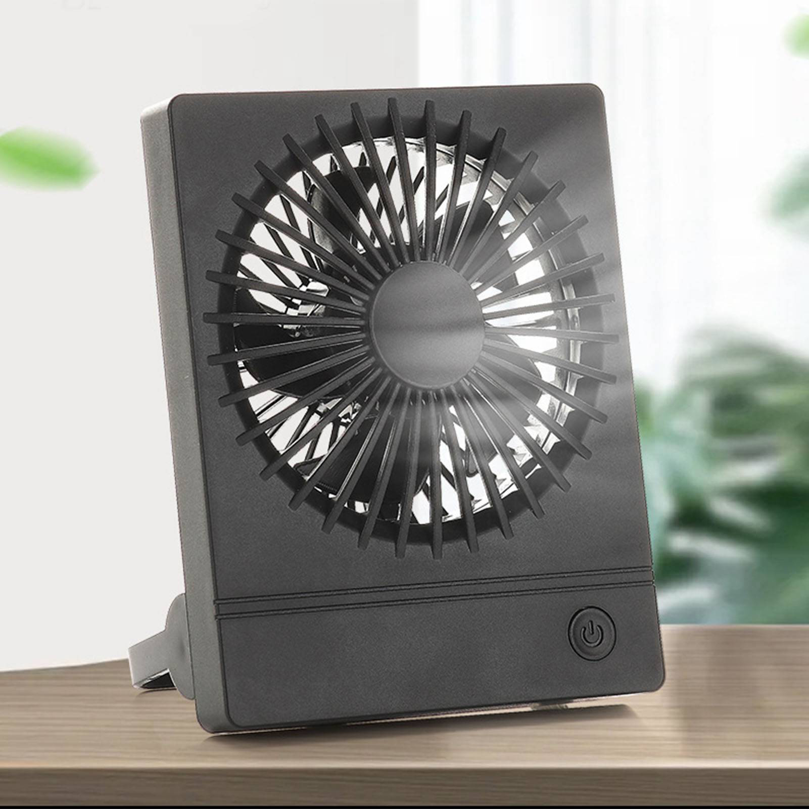 Tragbarer, Per Usb Aufladbarer Ventilator, Mini-elektroventilator, Tischventilator Für Studentenwohnheim Oder Büro.
