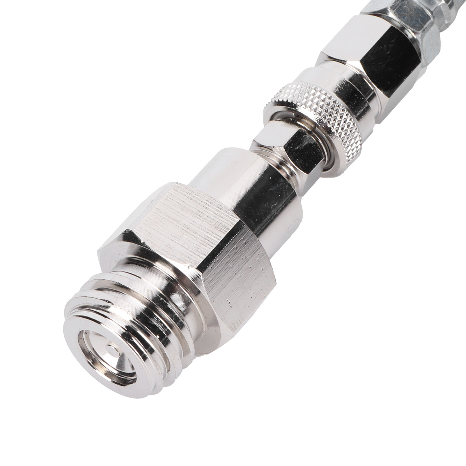 W21.8-14 Schlauchadapter-set Für Soda, Zubehör Zum Befüllen Von Co₂-kartuschen, 254 Cm (100 Zoll), Schwarz