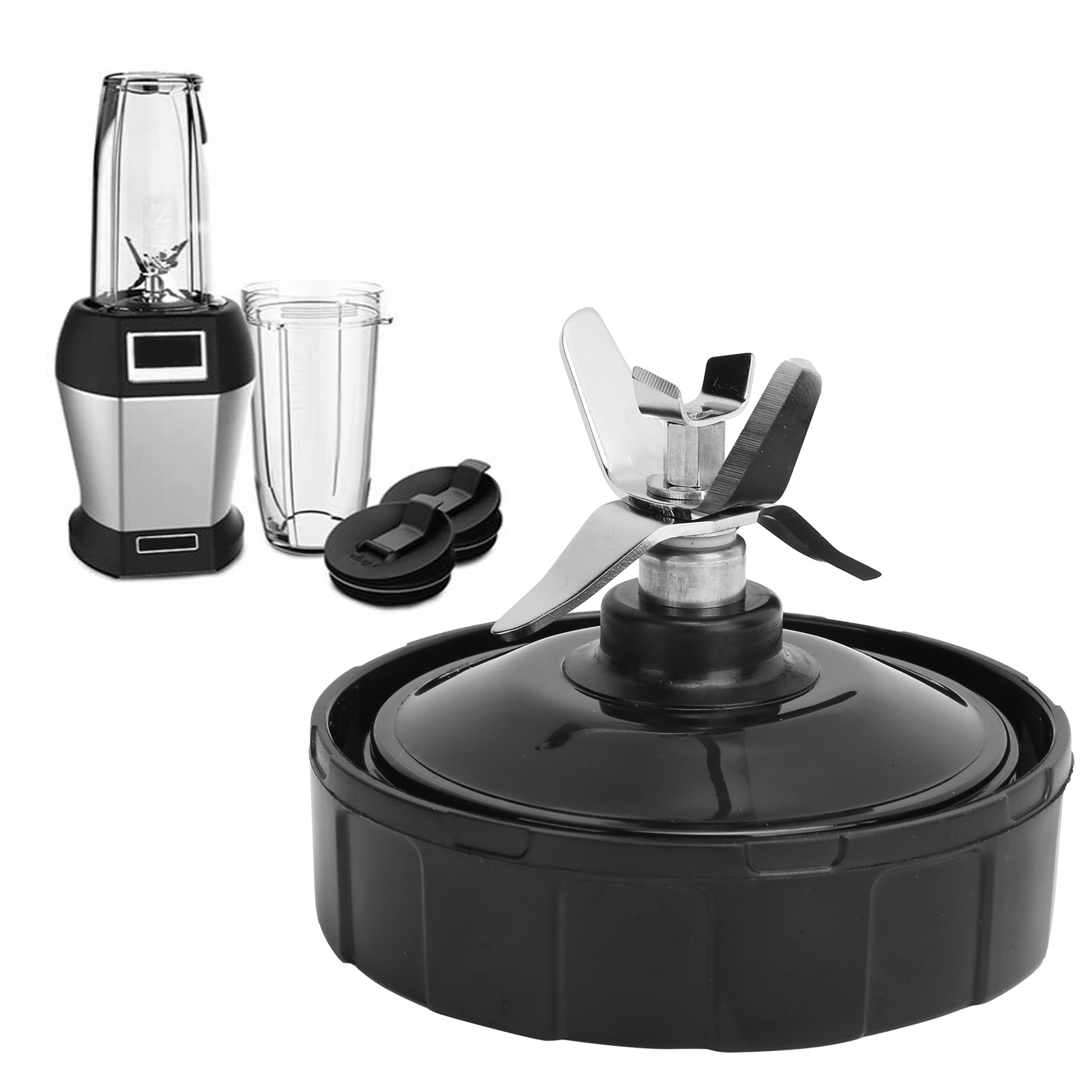 Mixfuß Mit 6 Klingen, Kompatibel Mit Den Entsaftern Nutri Ninja 900w Und 1000w