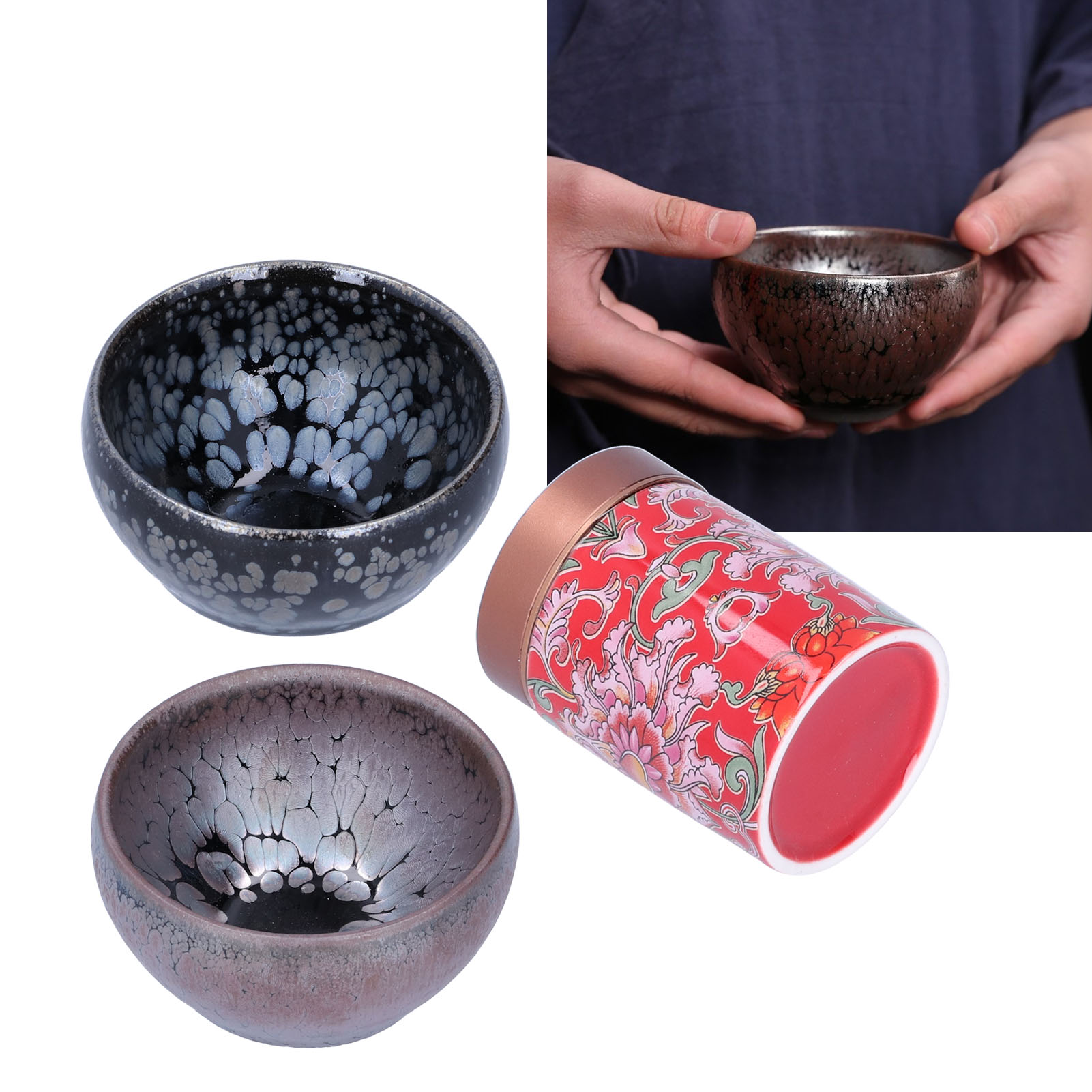 Kung-fu-keramik-teeservice, Teedose Und Tasse, Geschenk-accessoires Für Zuhause.