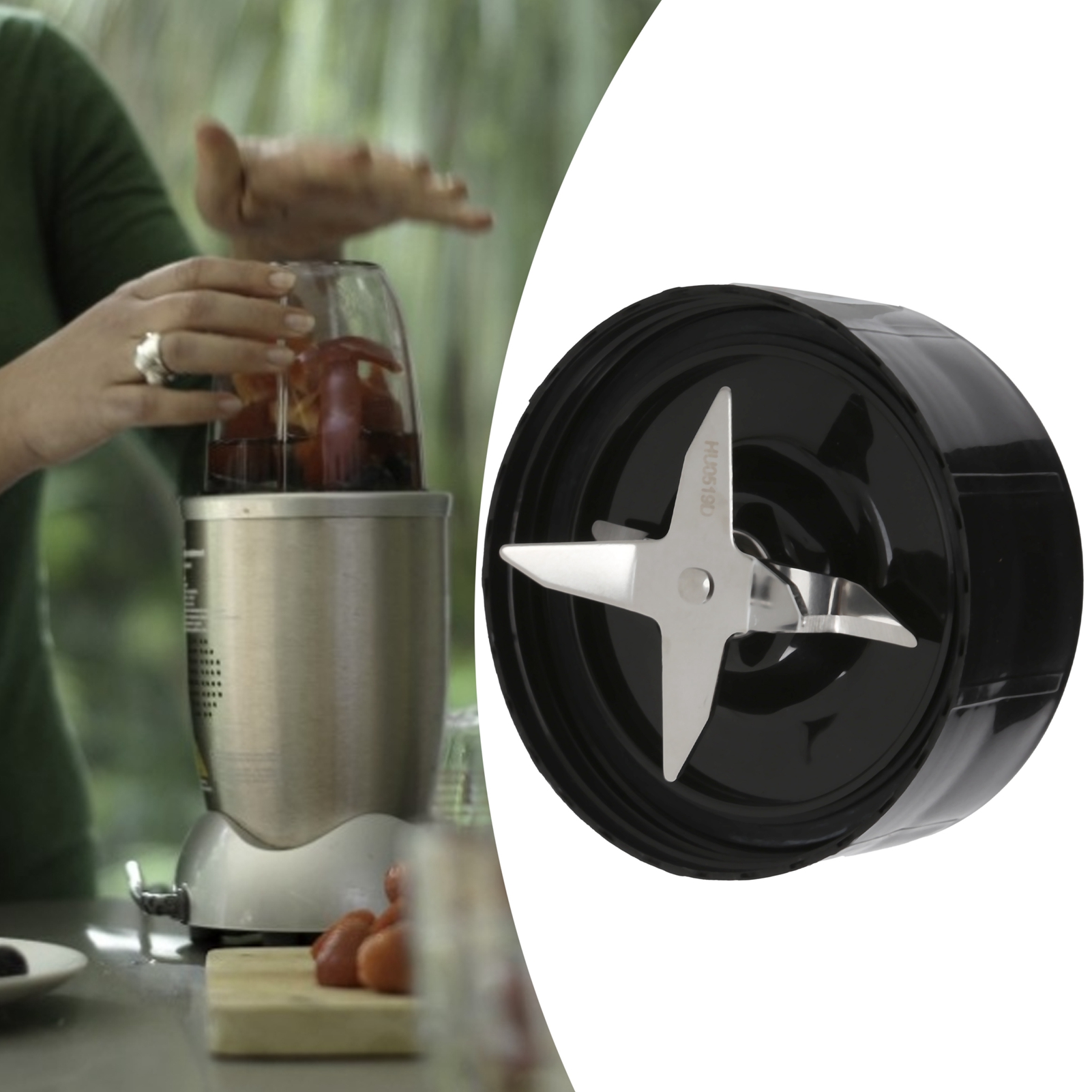 Universelles Ersatz-kreuzmesser Für 1000-w-entsafter Und Mixer – Zubehör