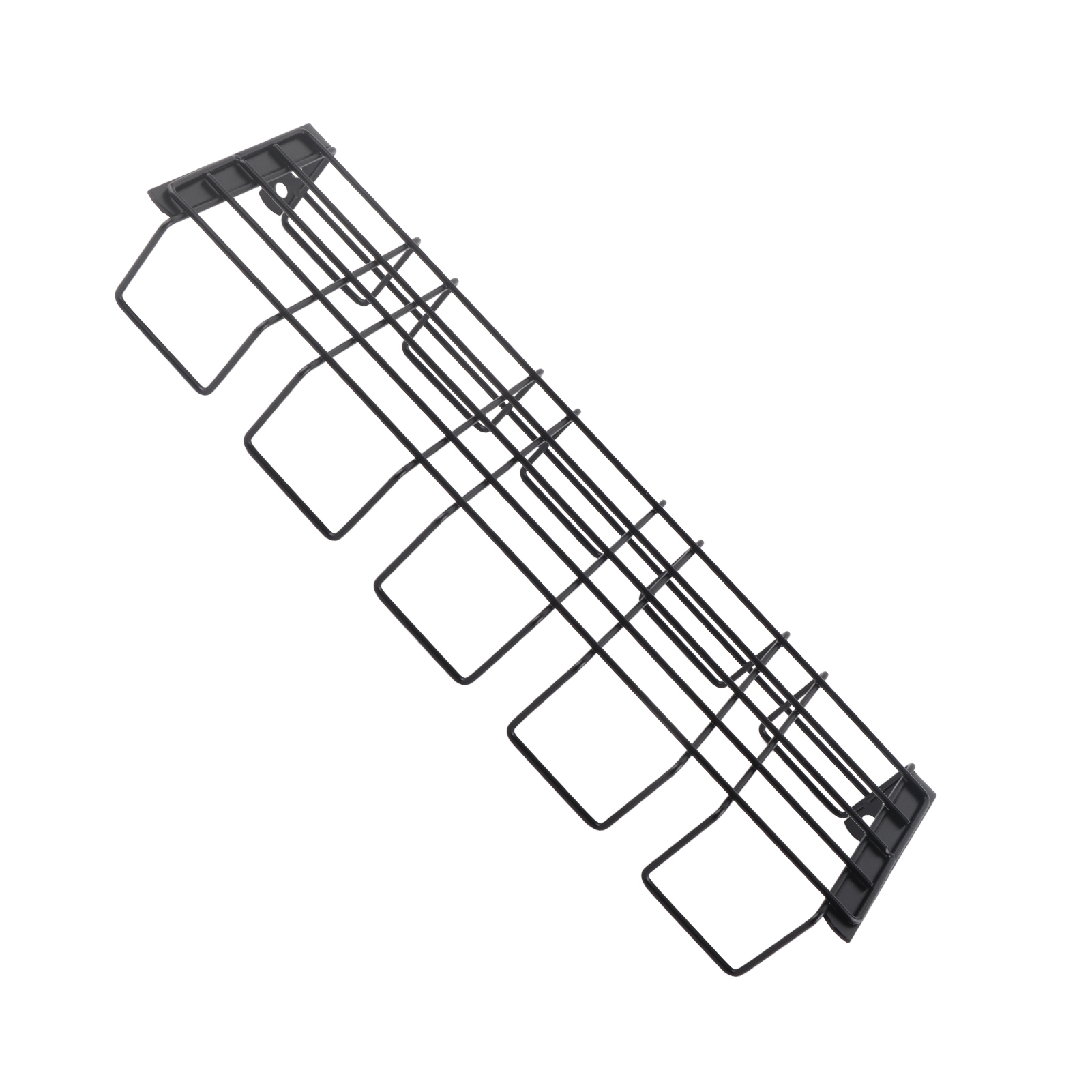 Kabelmanagementsystem Für Unter Den Schreibtisch, Hängekorb, Kabelrinne, 40x13,5x15cm, Eisen.