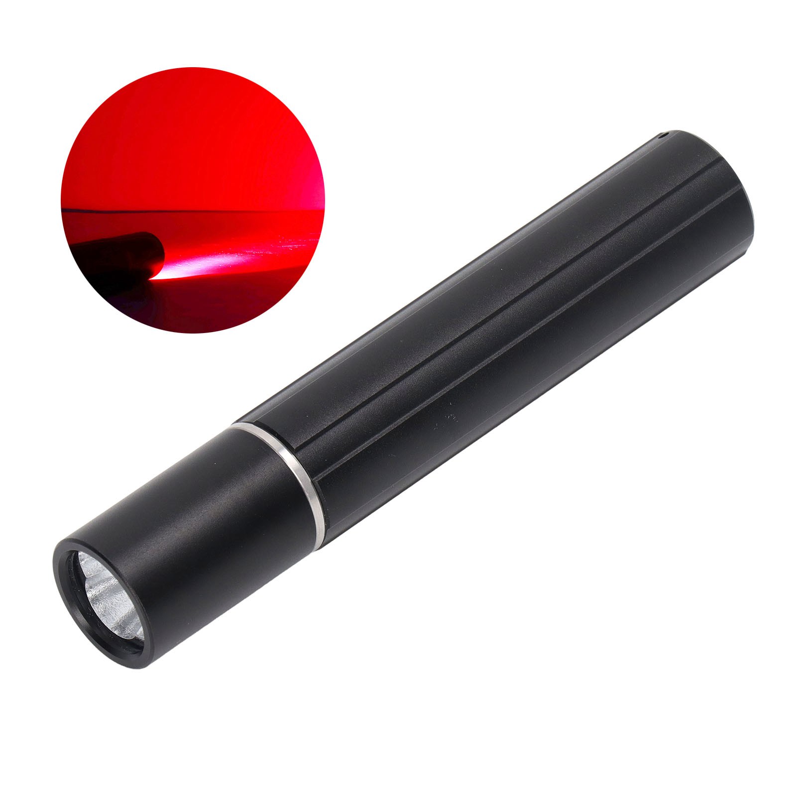 Therapeutische Led-taschenlampe Aus Aluminiumlegierung, 2200 Mah, 9 W, Wiederaufladbar, Tragbar, Rotes Infrarot (630 Nm, 660 Nm, 850 Nm).